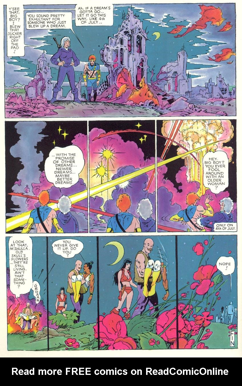 Read online Marvel Graphic Novel comic -  Issue #7 - Killraven - Warrior of the Worlds - 64
