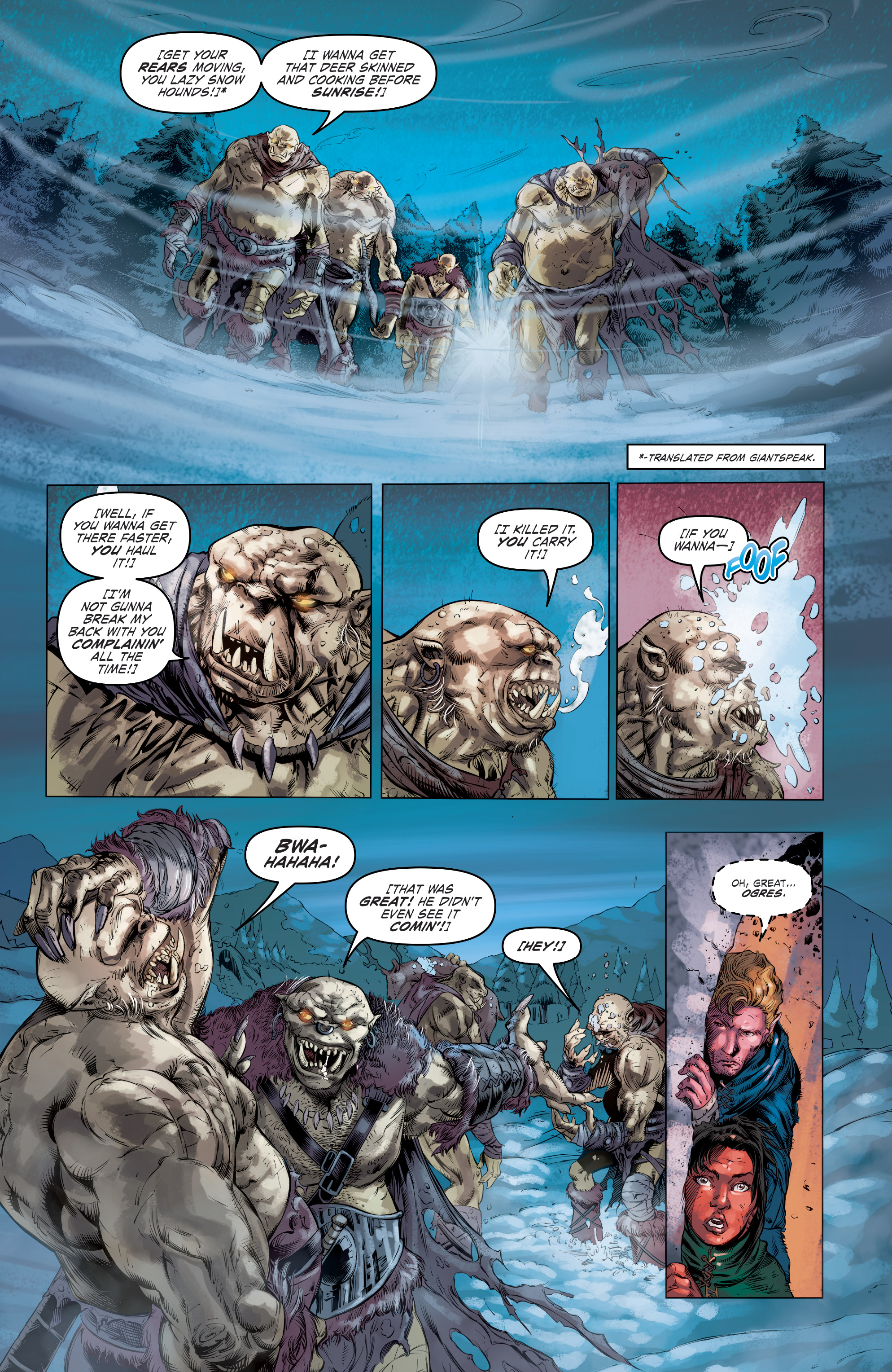 Read online Dungeons And Dragons: Baldur’s Gate 100-Pager comic -  Issue # TPB - 59