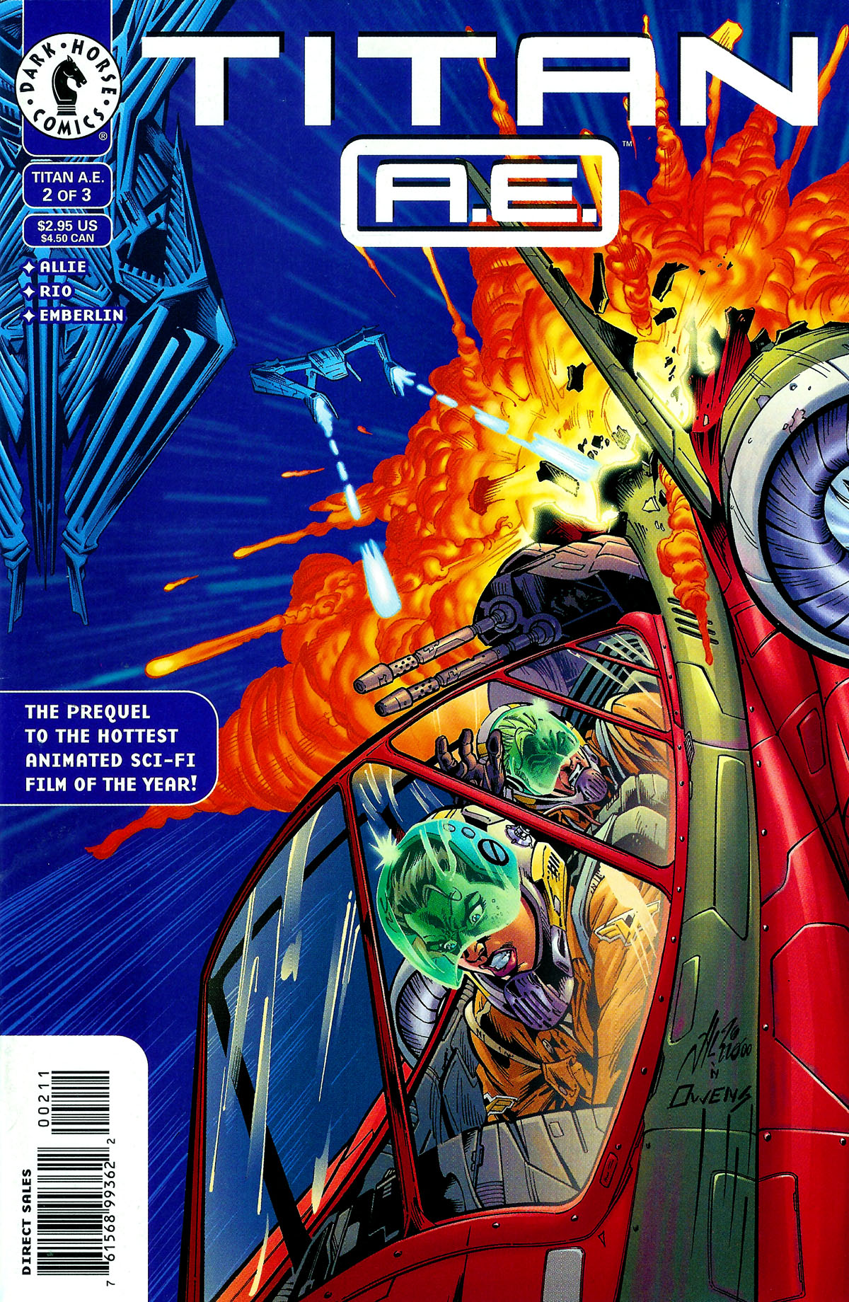 Read online Titan A.E. comic -  Issue #2 - 1