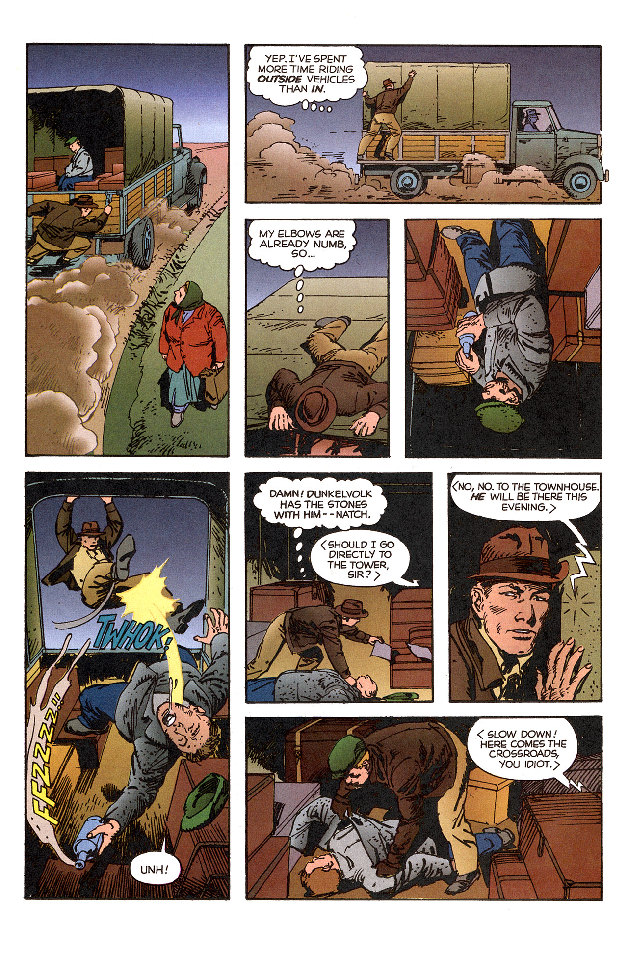 Read online Indiana Jones and the Iron Phoenix comic -  Issue #4 - 4