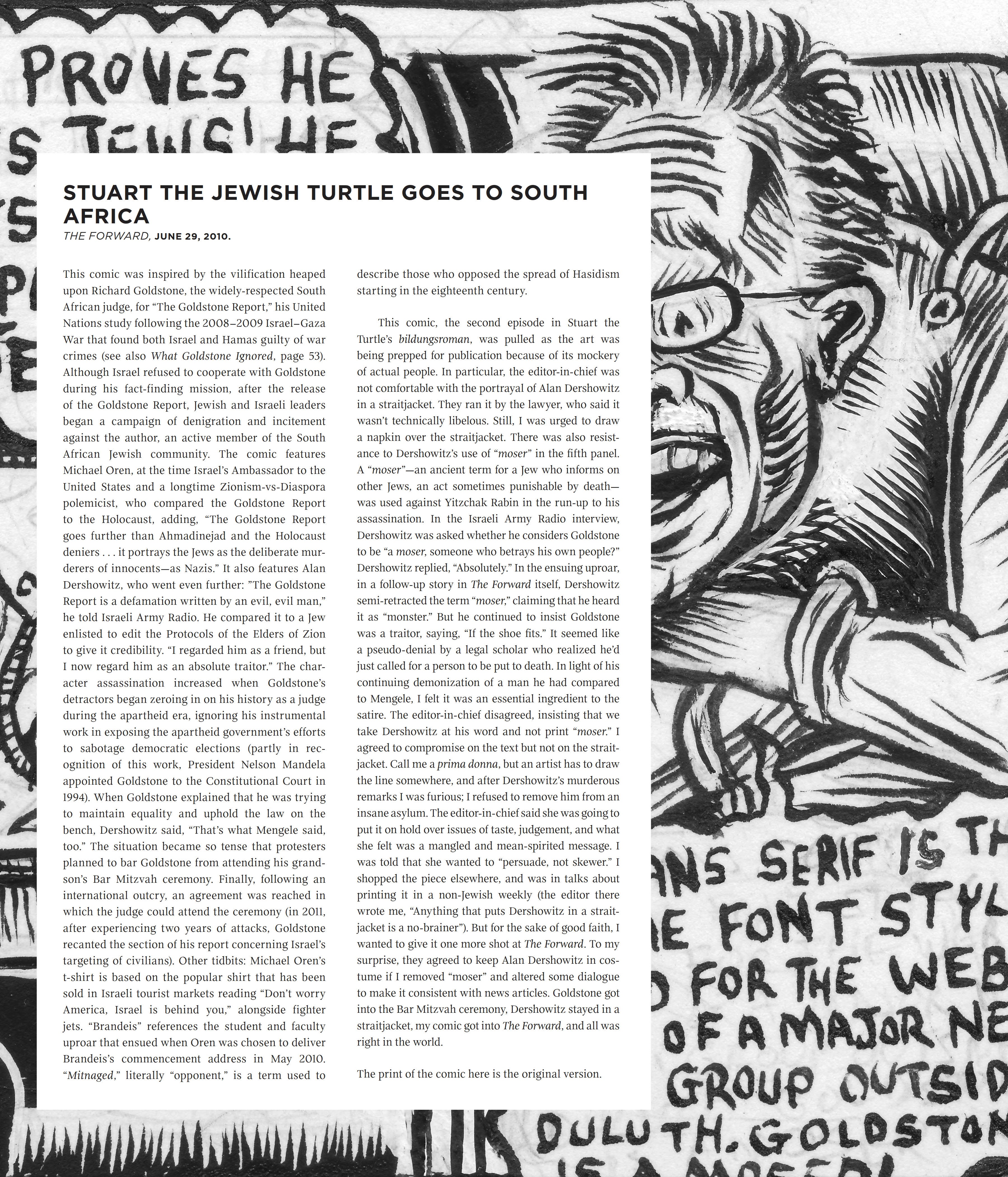 Read online Diaspora Boy: Comics on Crisis in America and Israel comic -  Issue # TPB - 74