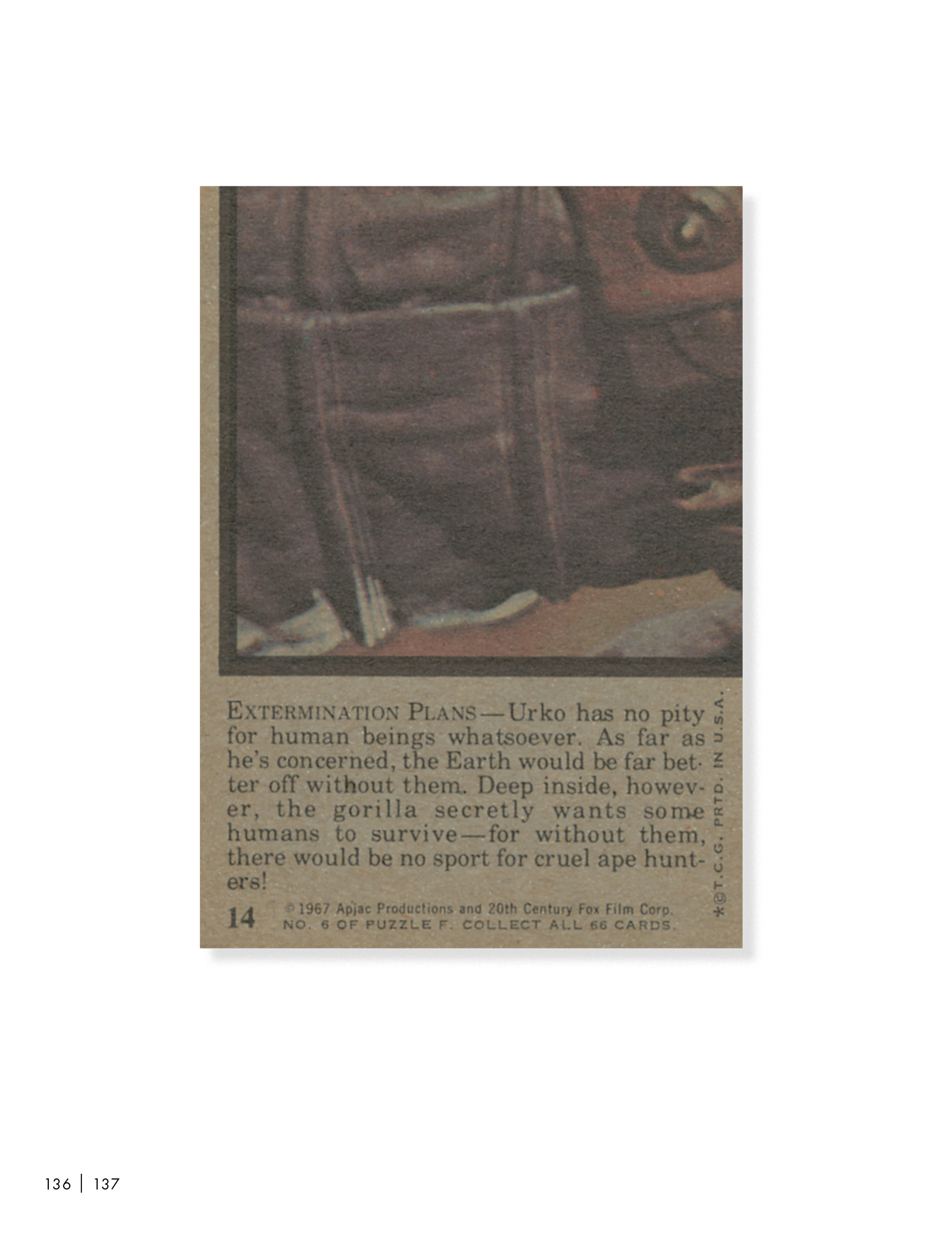 Read online Planet of the Apes: The Original Topps Trading Card Series comic -  Issue # TPB (Part 2) - 41