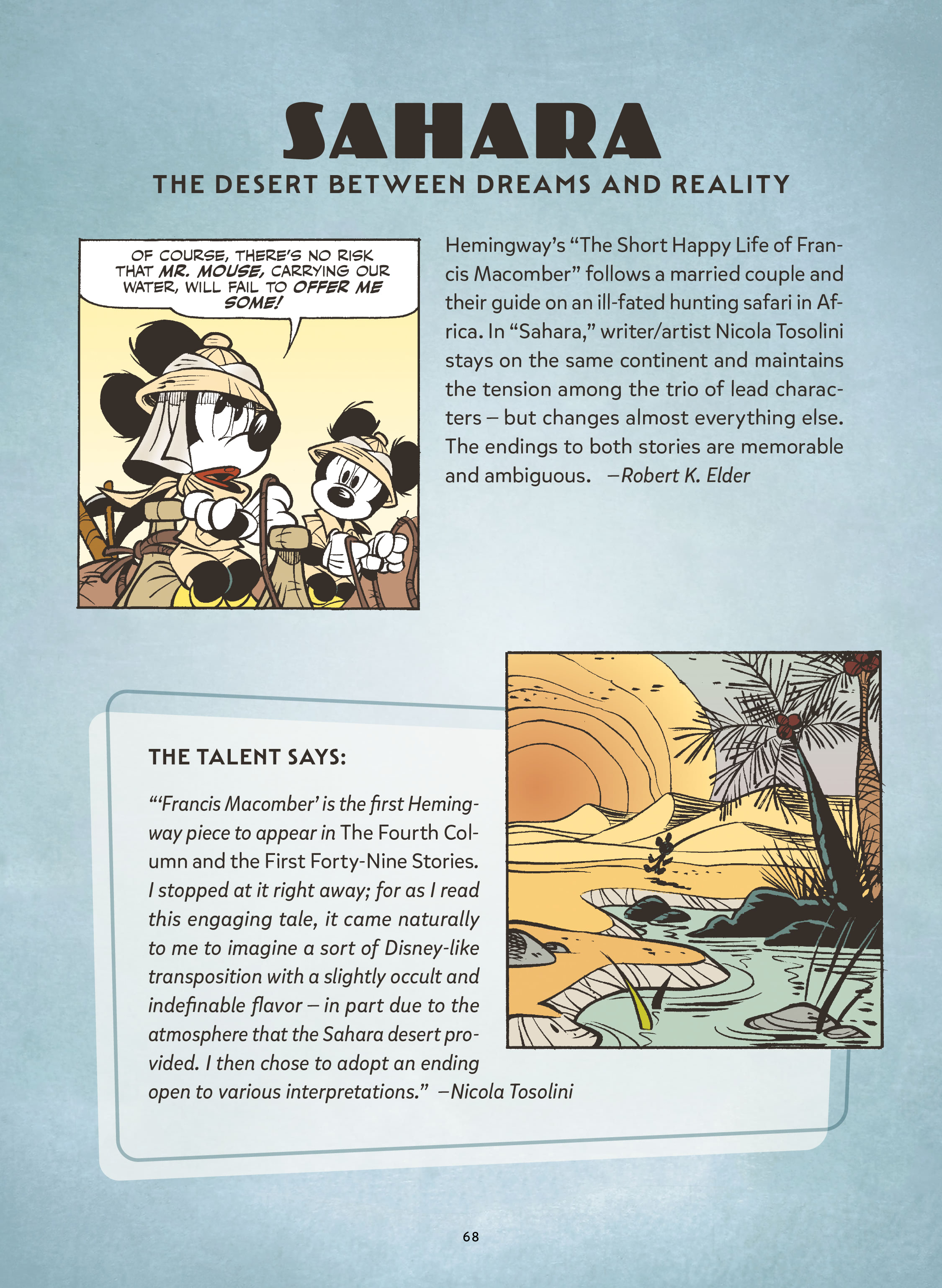 Read online Walt Disney's Mickey and Donald: "For Whom the Doorbell Tolls" and Other Tales Inspired by Hemingway comic -  Issue # TPB (Part 1) - 69