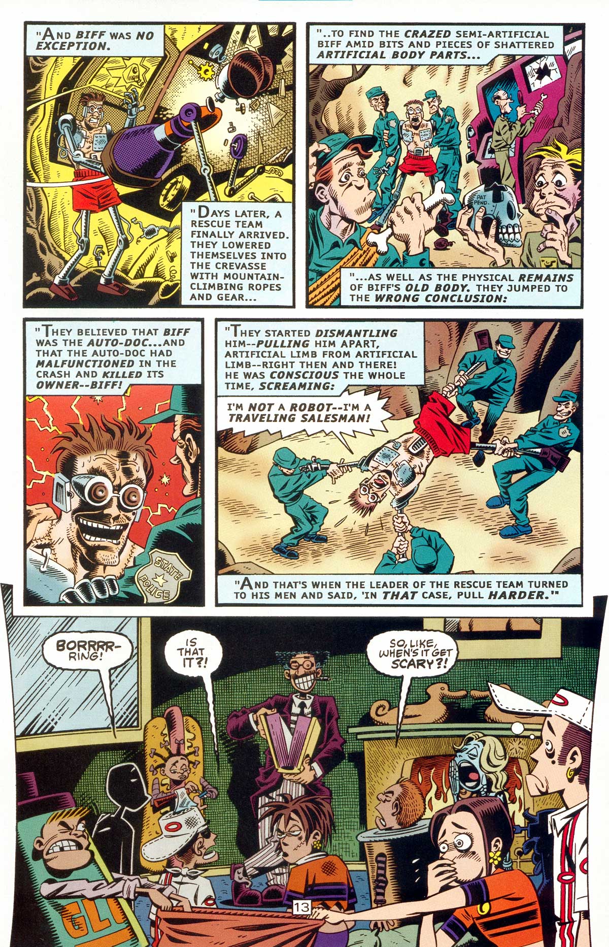 Read online Gross Point comic -  Issue #5 - 14