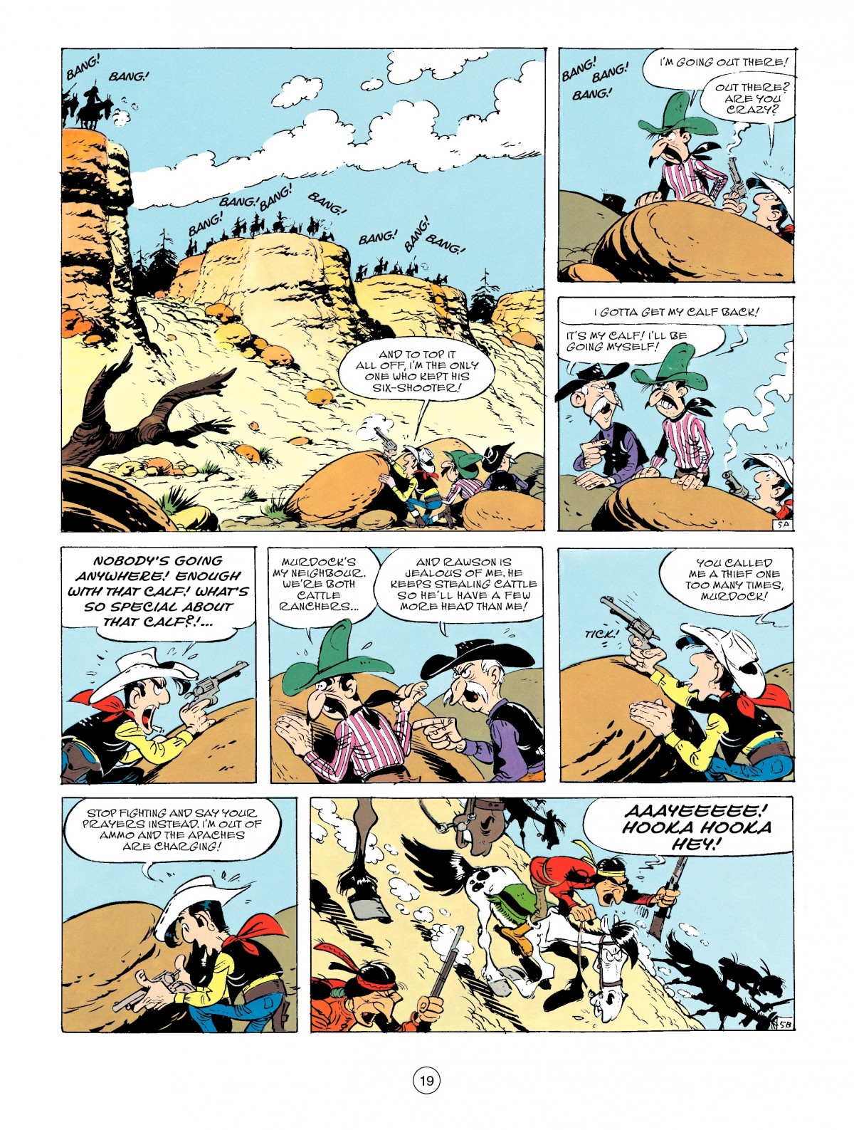 Read online A Lucky Luke Adventure comic -  Issue #50 - 19