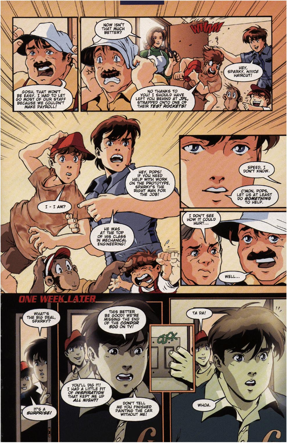 Read online Speed Racer comic -  Issue #3 - 6