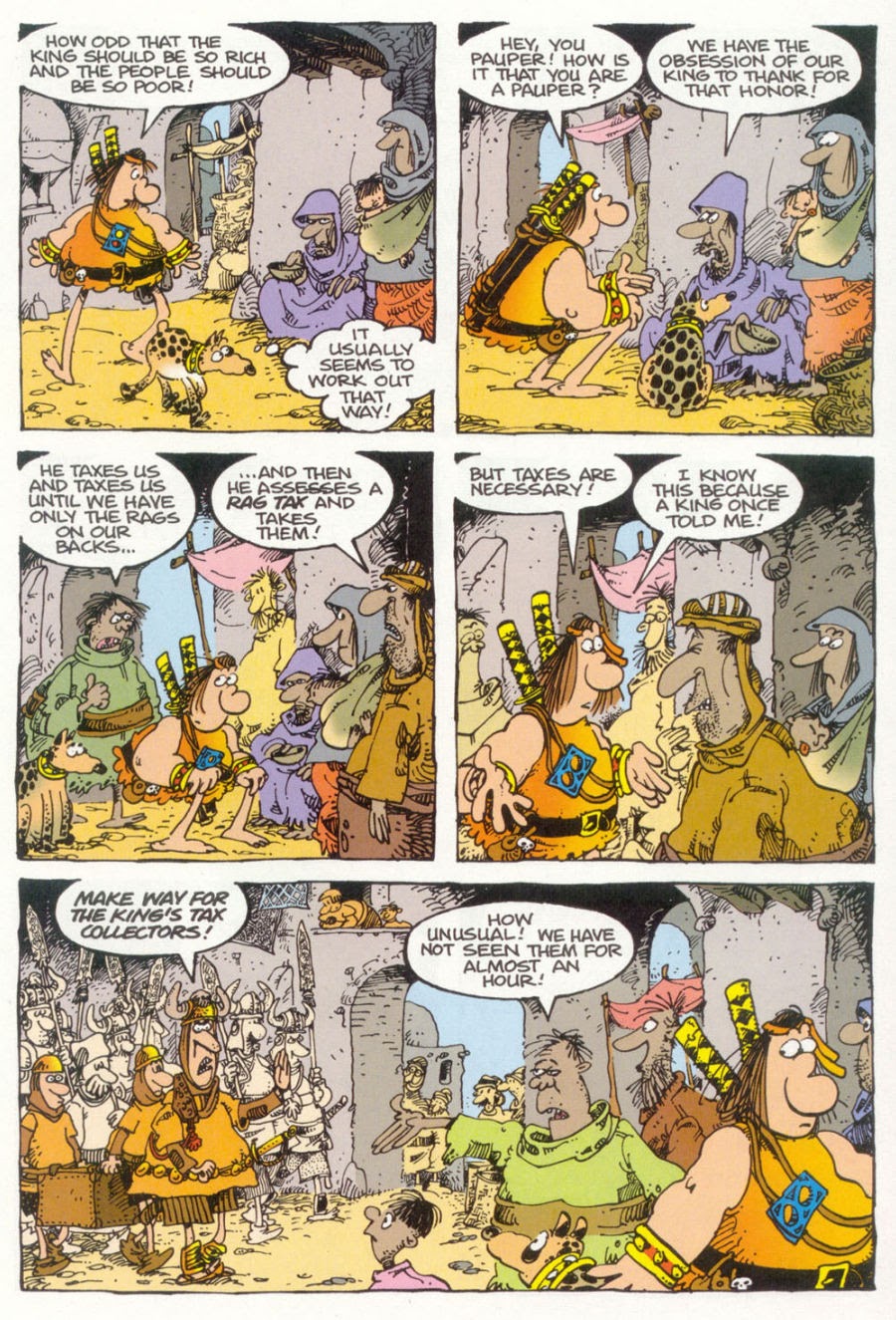 Read online Sergio Aragonés' Groo And Rufferto comic -  Issue #1 - 19
