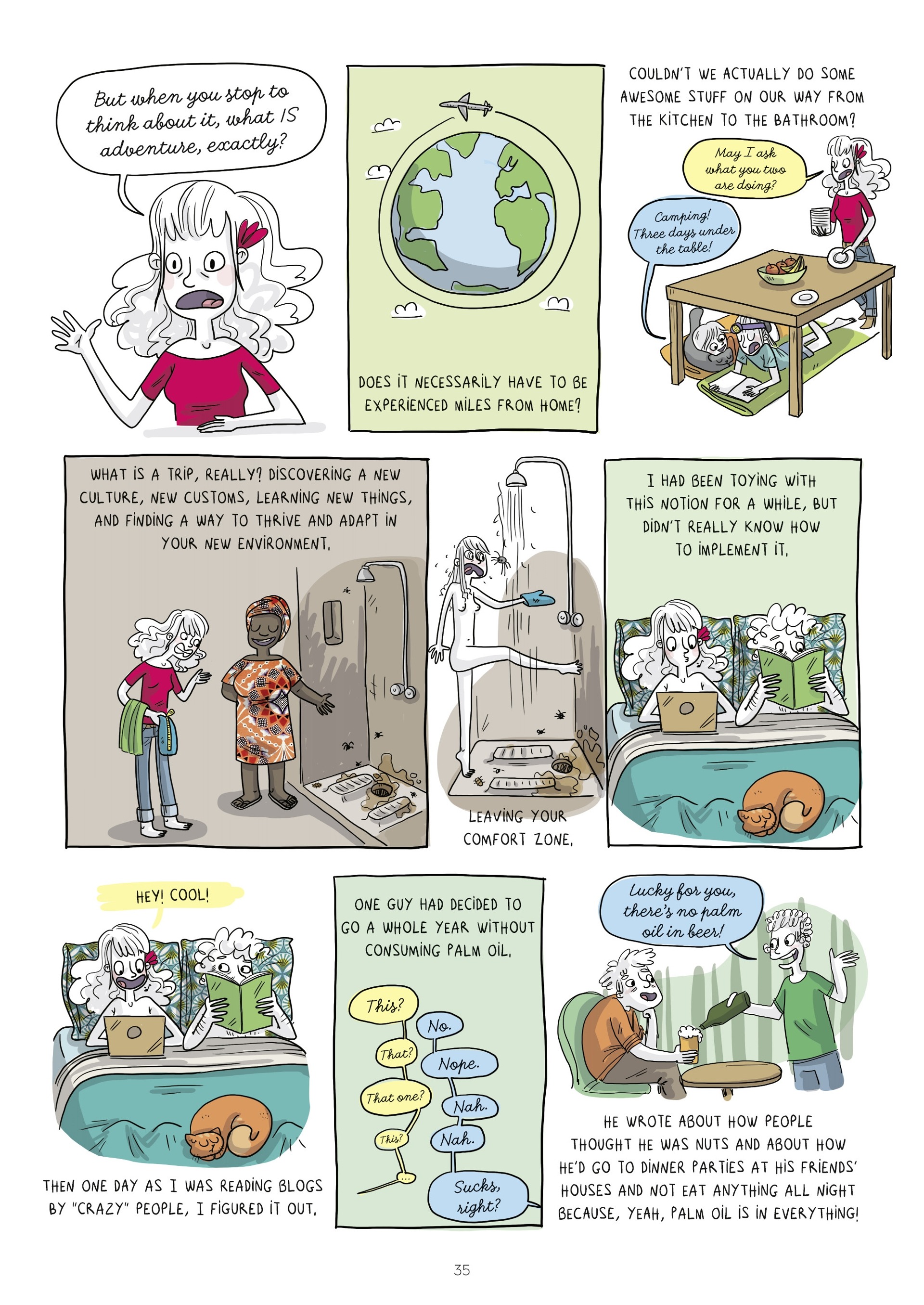 Read online The Diary of the (Nearly) Zero-Waste Family comic -  Issue # TPB - 35