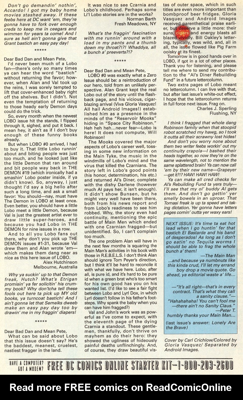 Read online Lobo (1993) comic -  Issue #13 - 27