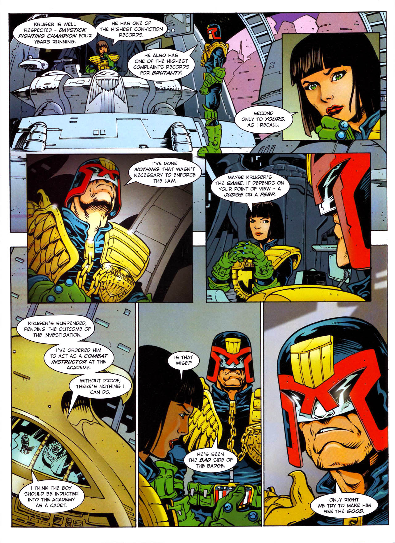 Read online Judge Dredd Megazine (vol. 3) comic -  Issue #74 - 9