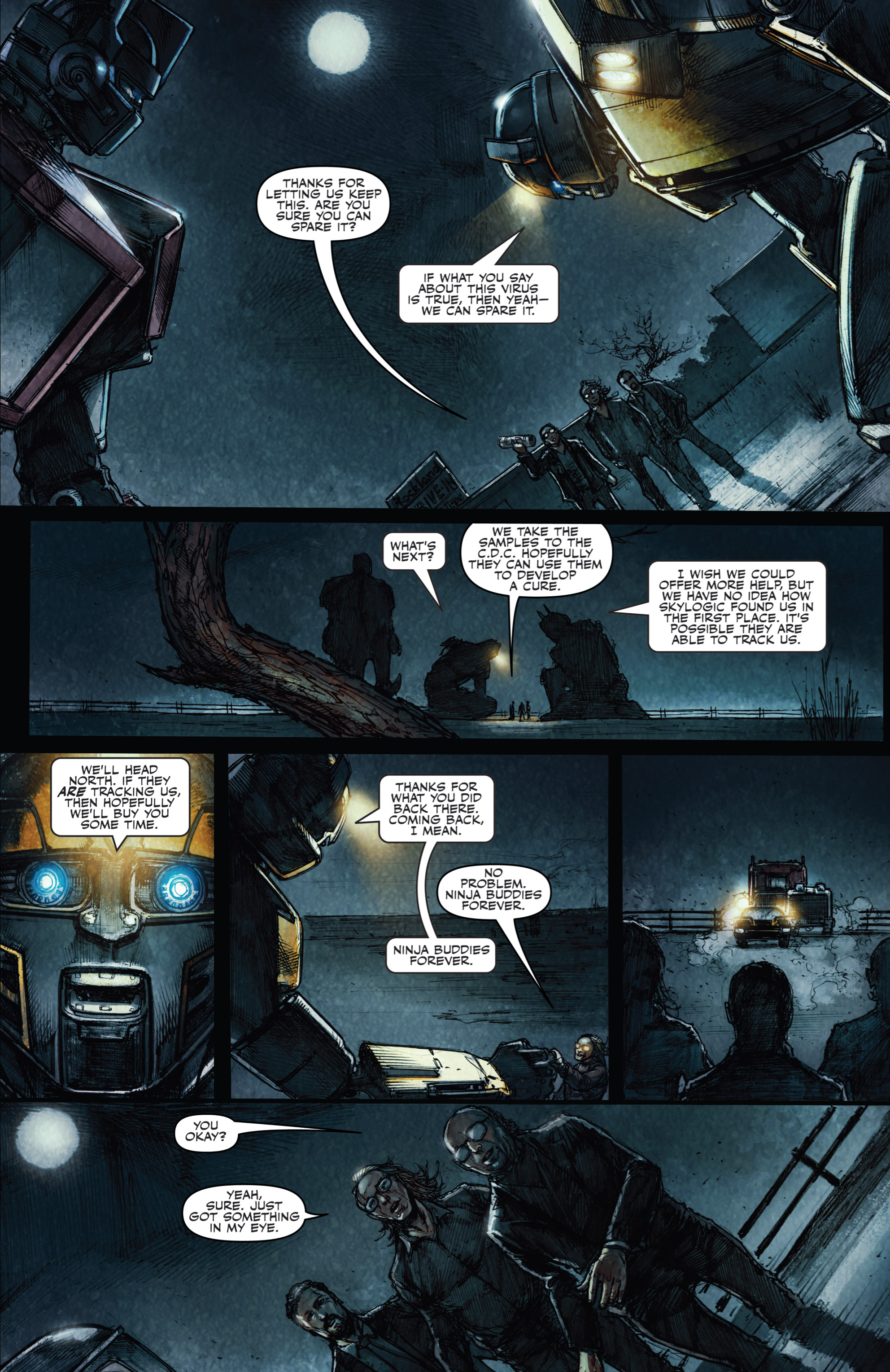 Read online The X-Files/Transformers: Conspiracy comic -  Issue # Full - 23