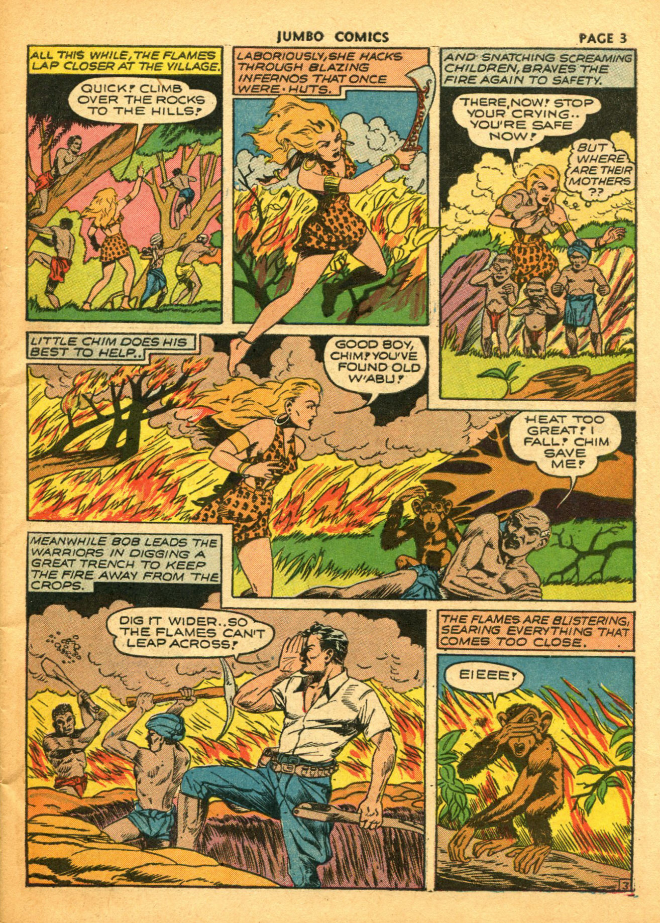 Read online Jumbo Comics comic -  Issue #34 - 6