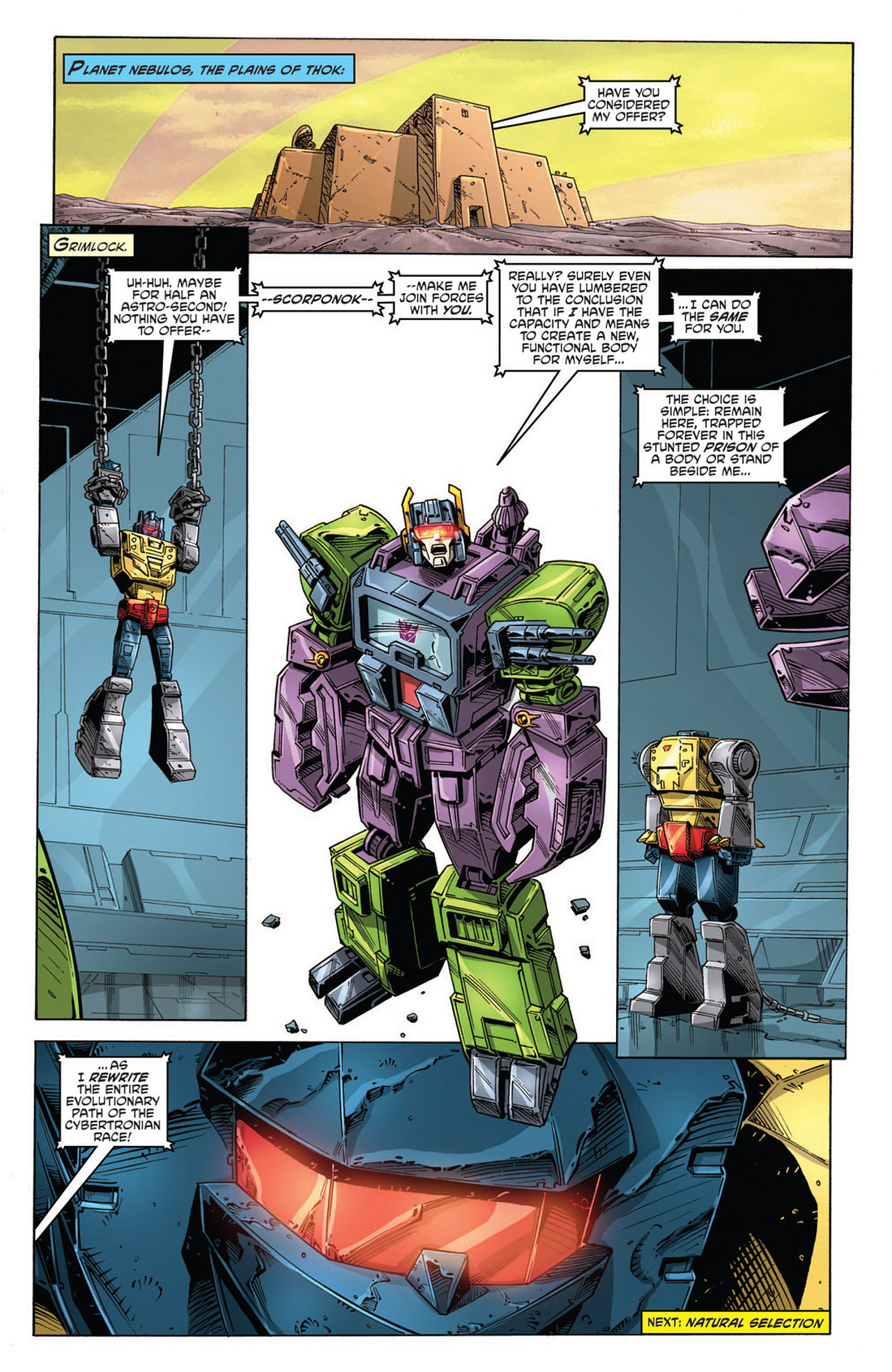 Read online The Transformers: Regeneration One comic -  Issue #85 - 25