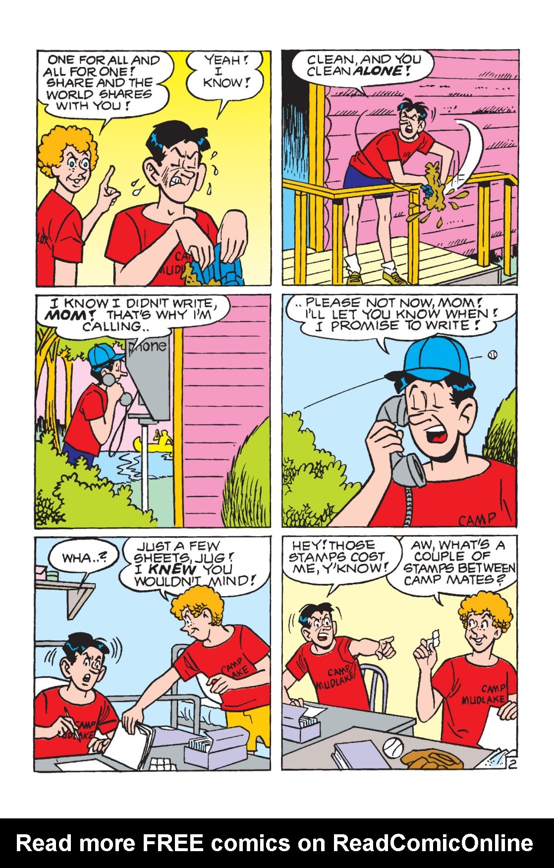 Read online Archie's Camp Tales comic -  Issue # TPB - 42