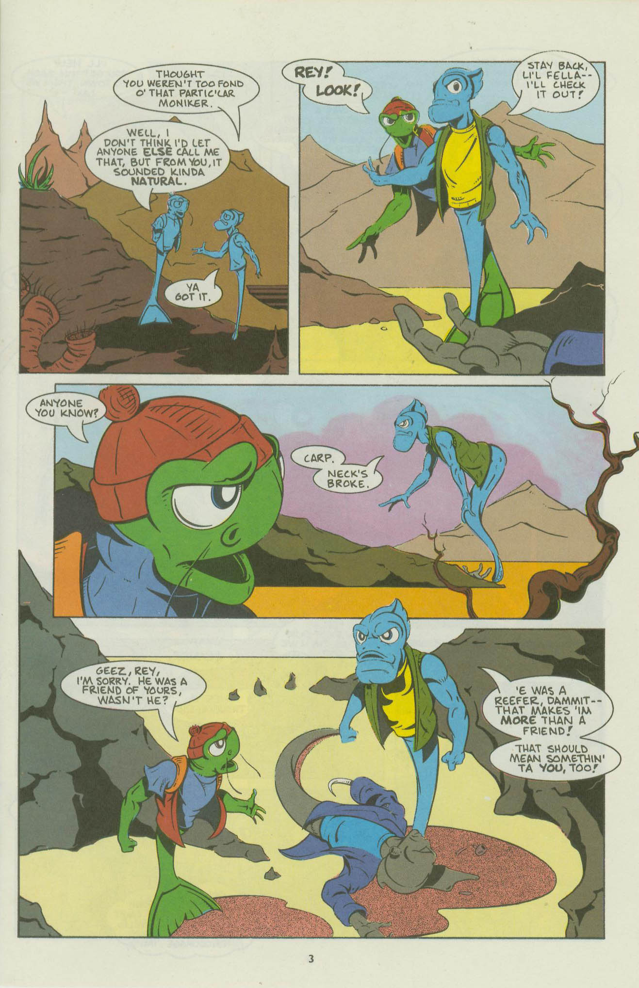 Read online The Fish Police comic -  Issue #16 - 5