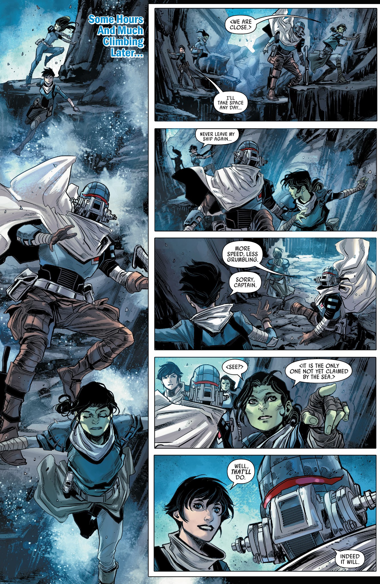 Read online Journey to Star Wars: The Last Jedi - Captain Phasma comic -  Issue #3 - 9