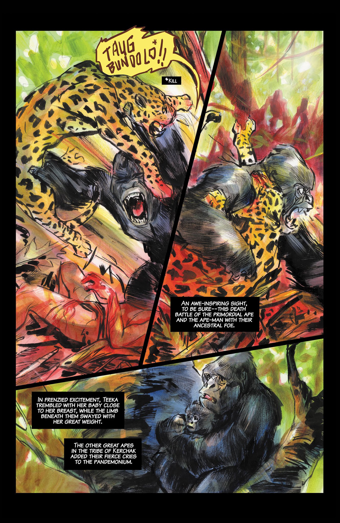 Read online Edgar Rice Burroughs' Jungle Tales of Tarzan comic -  Issue # TPB (Part 1) - 37