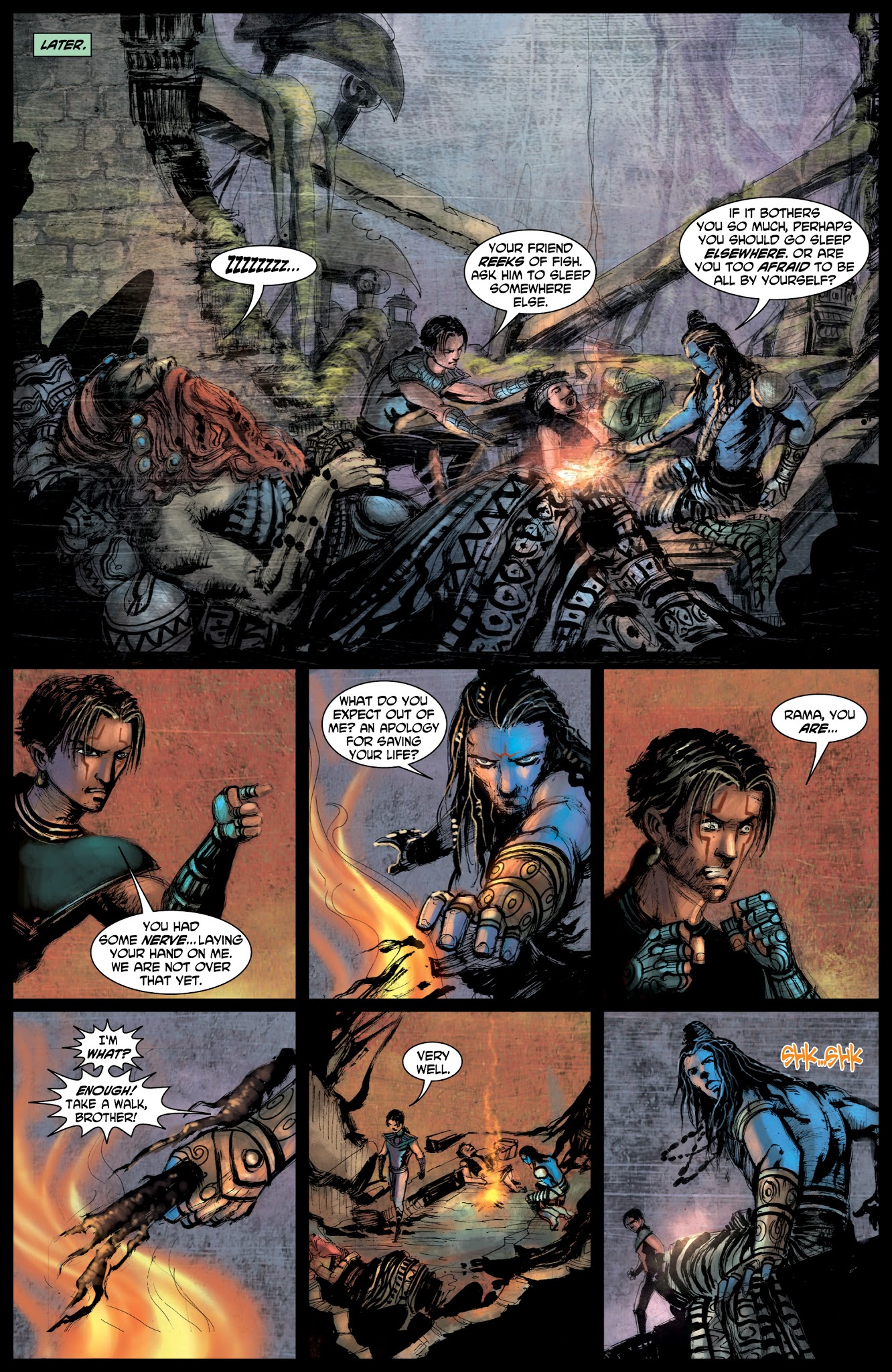 Read online Ramayan 3392 A.D. comic -  Issue #4 - 9