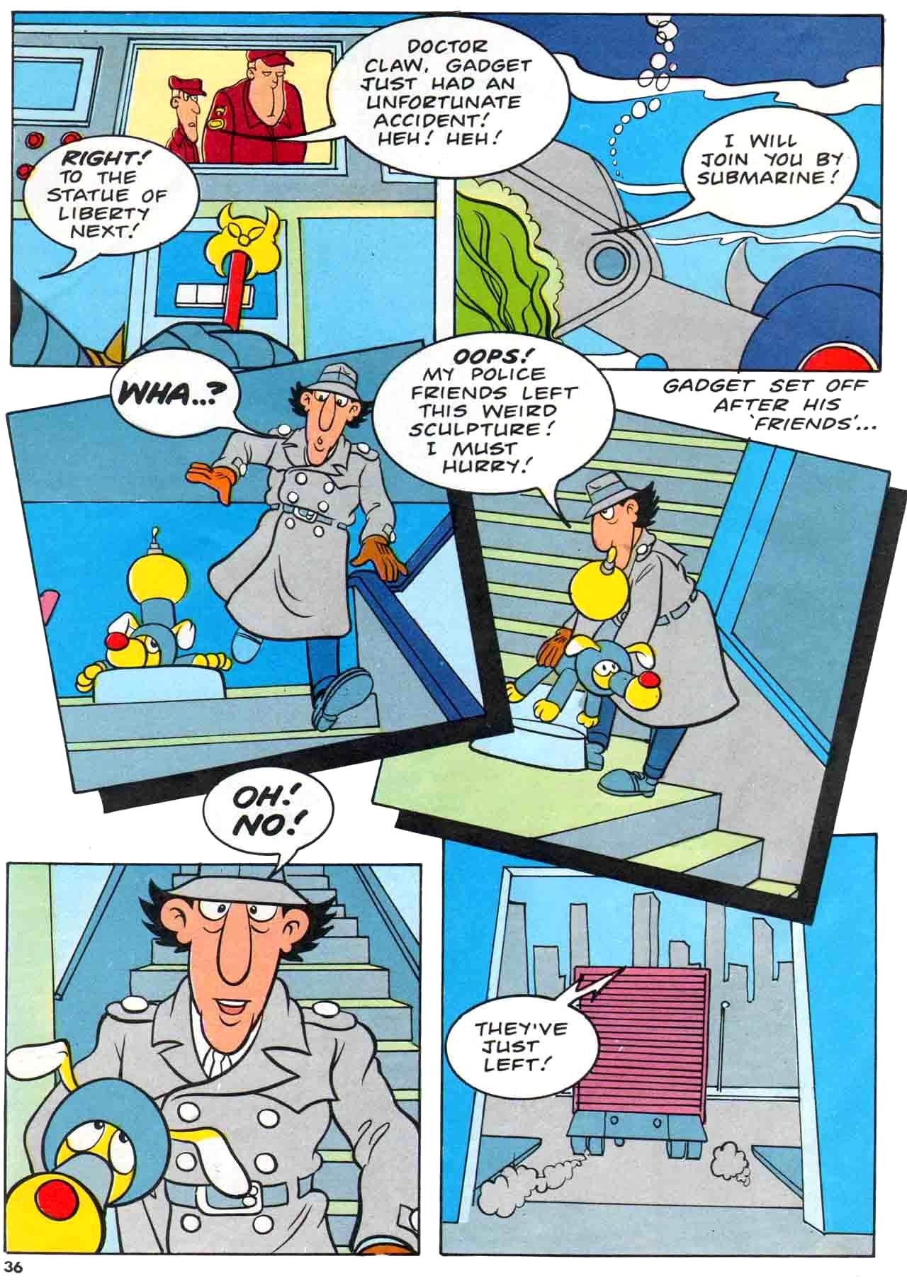 Read online Inspector Gadget (1975) comic -  Issue # Full - 36