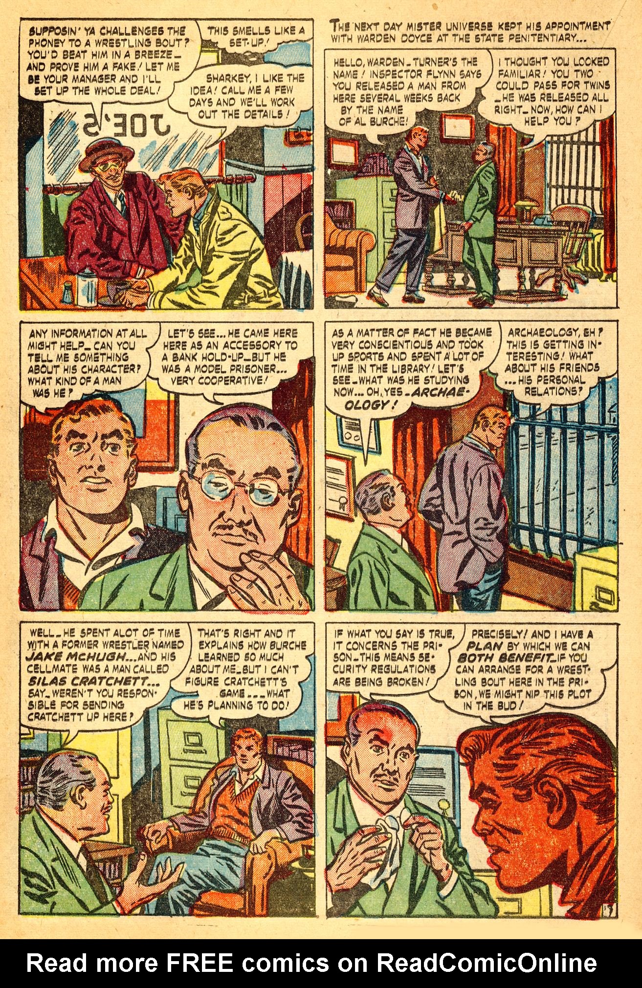Read online Mister Universe (1951) comic -  Issue #4 - 16