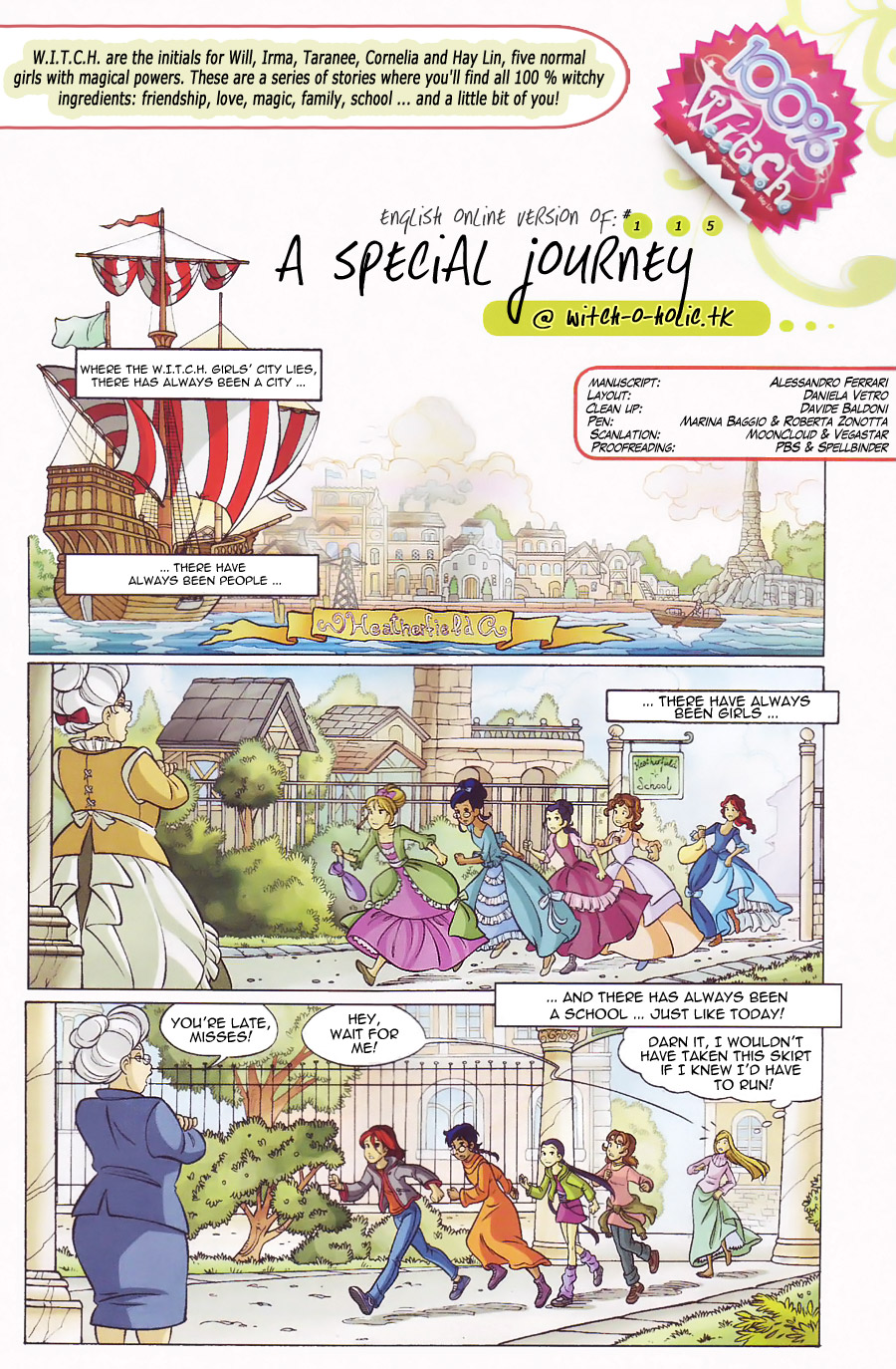 Read online W.i.t.c.h. comic -  Issue #115 - 1