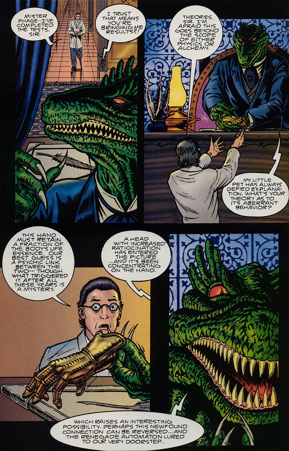Read online Neil Gaiman's Mr. Hero - The Newmatic Man (1995) comic -  Issue #6 - 12