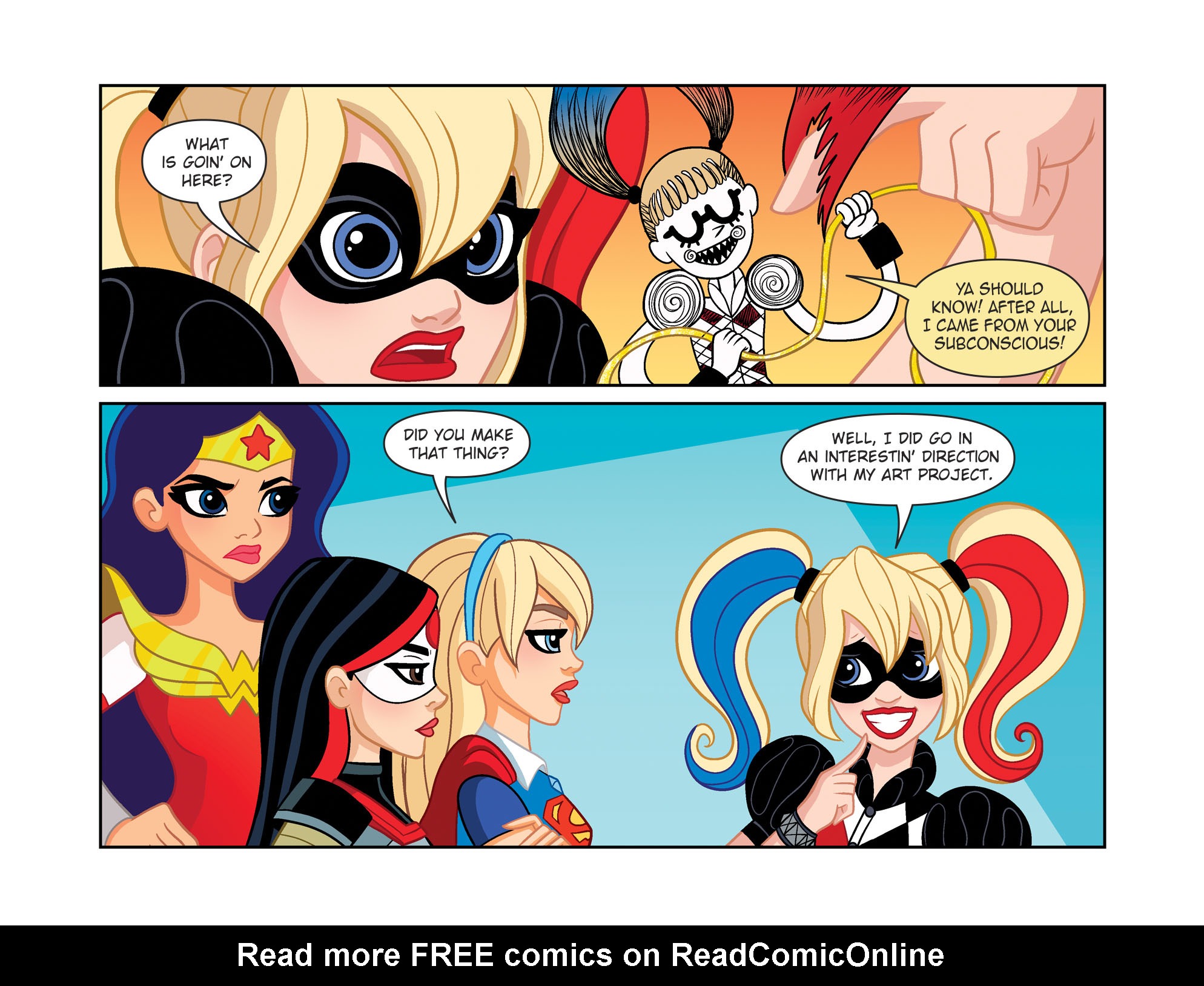 Read online DC Super Hero Girls: Out of the Bottle comic -  Issue #3 - 17