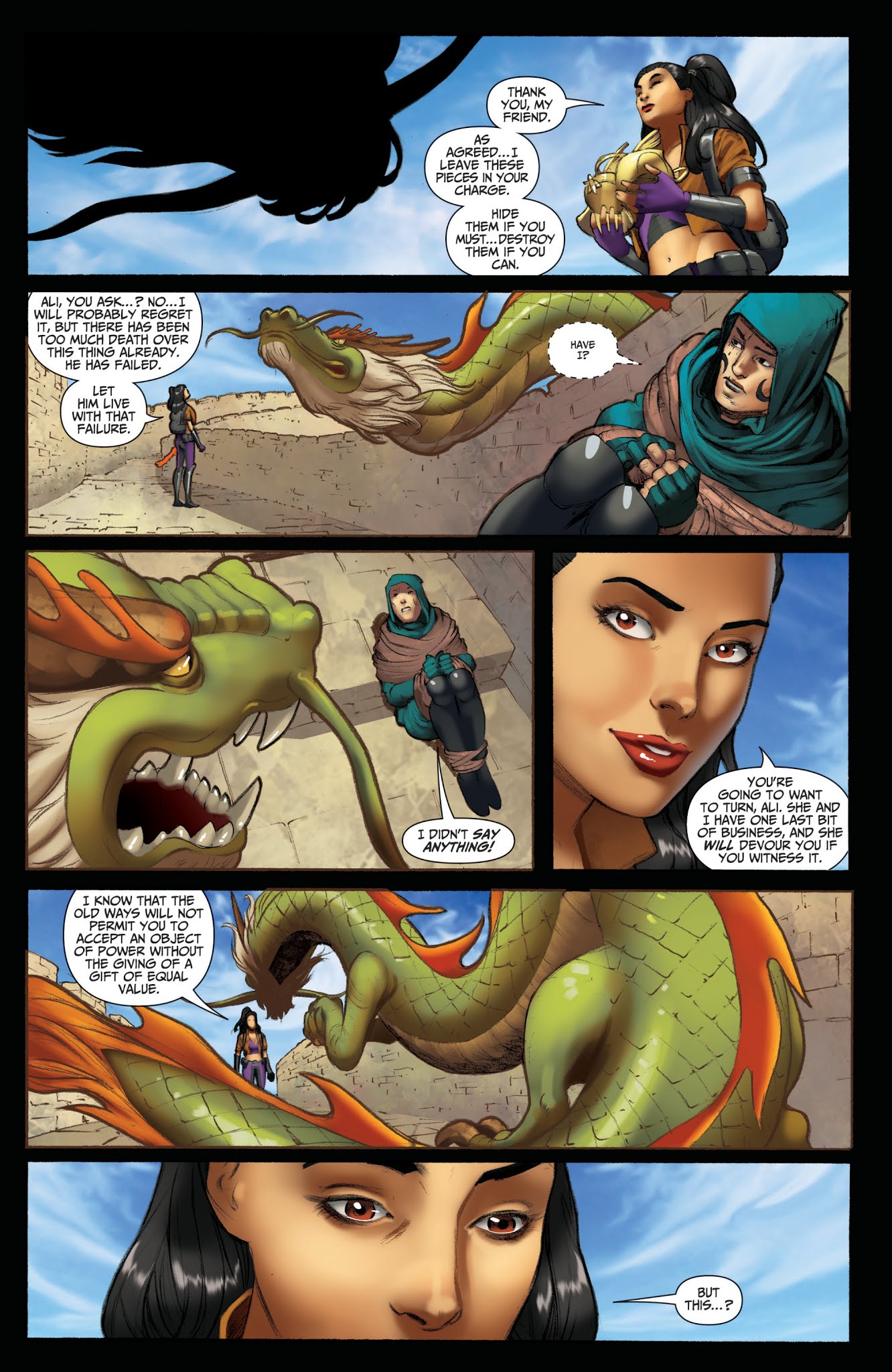 Read online Jasmine: Crown of Kings comic -  Issue #5 - 19