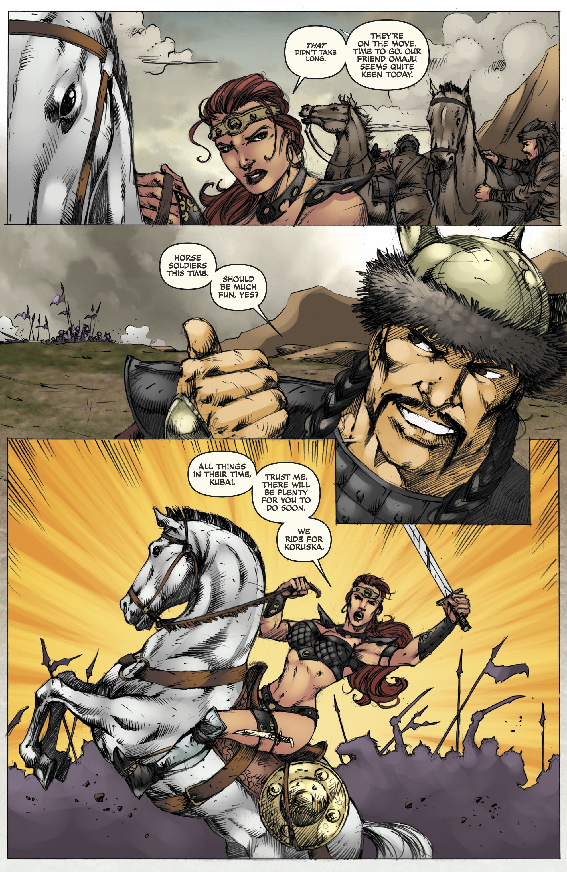 Read online Red Sonja Omnibus comic -  Issue # TPB 5 (Part 2) - 93