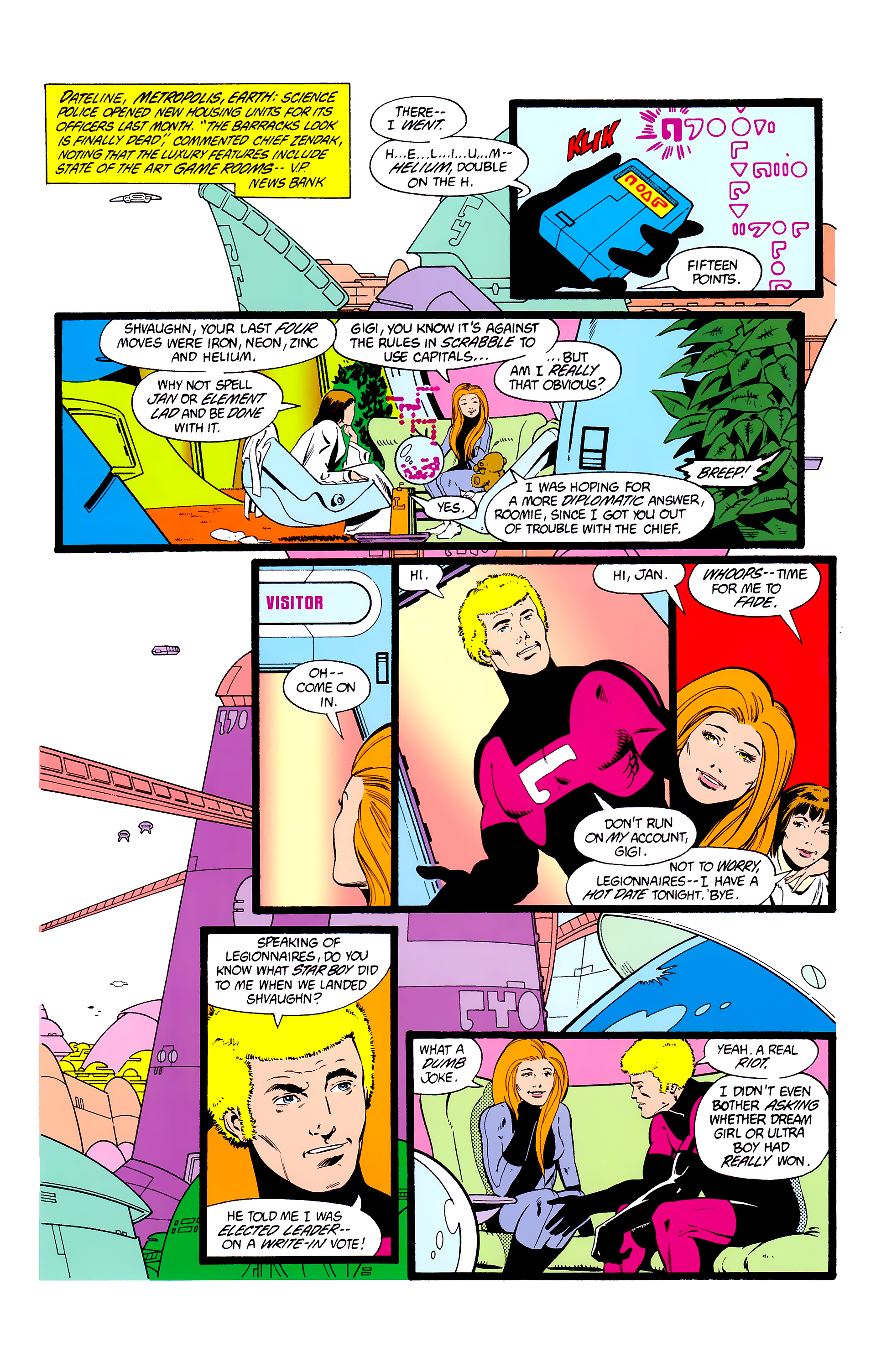 Read online Legion of Super-Heroes (1980) comic -  Issue #307 - 15