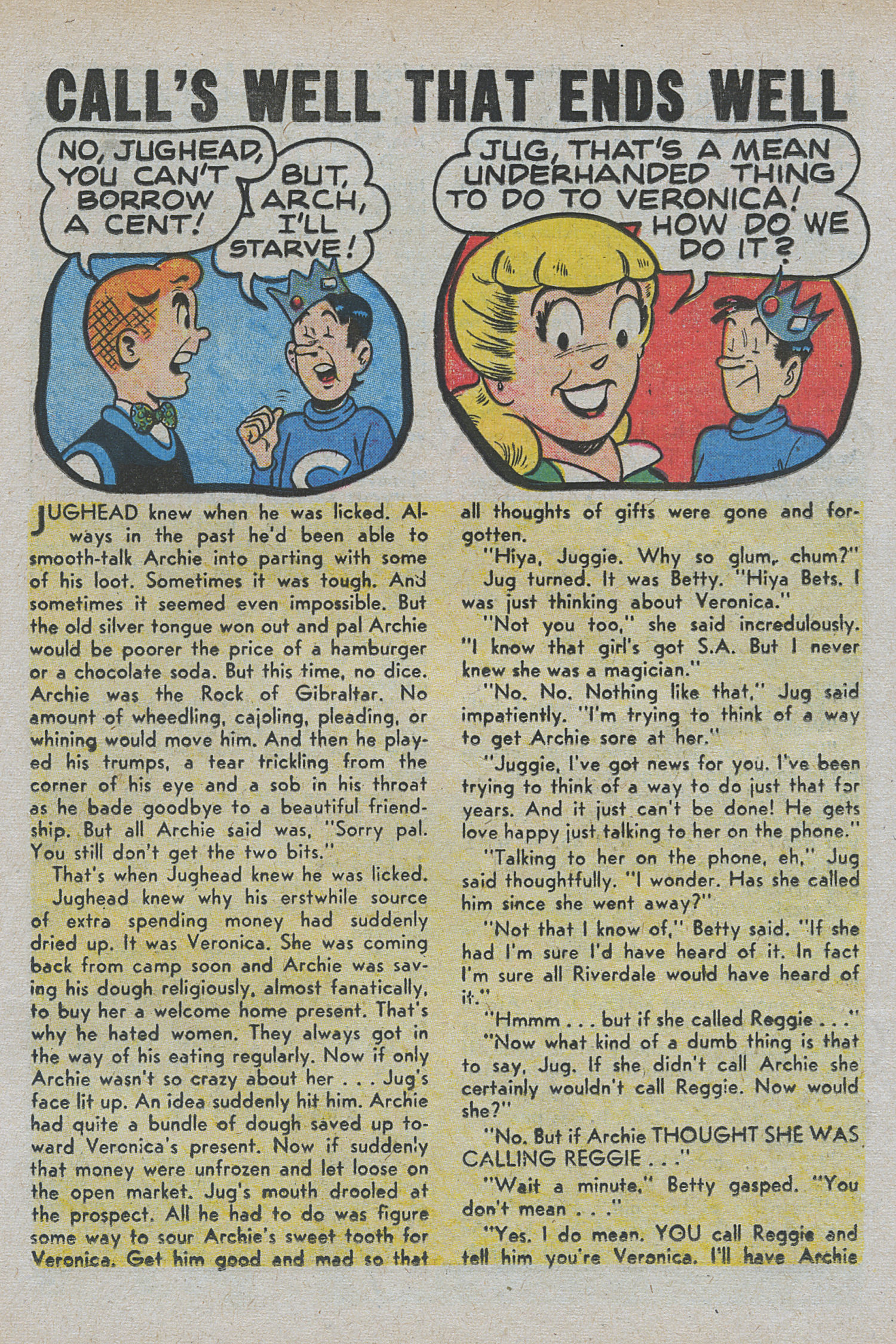 Read online Archie's Pal Jughead comic -  Issue #32 - 25