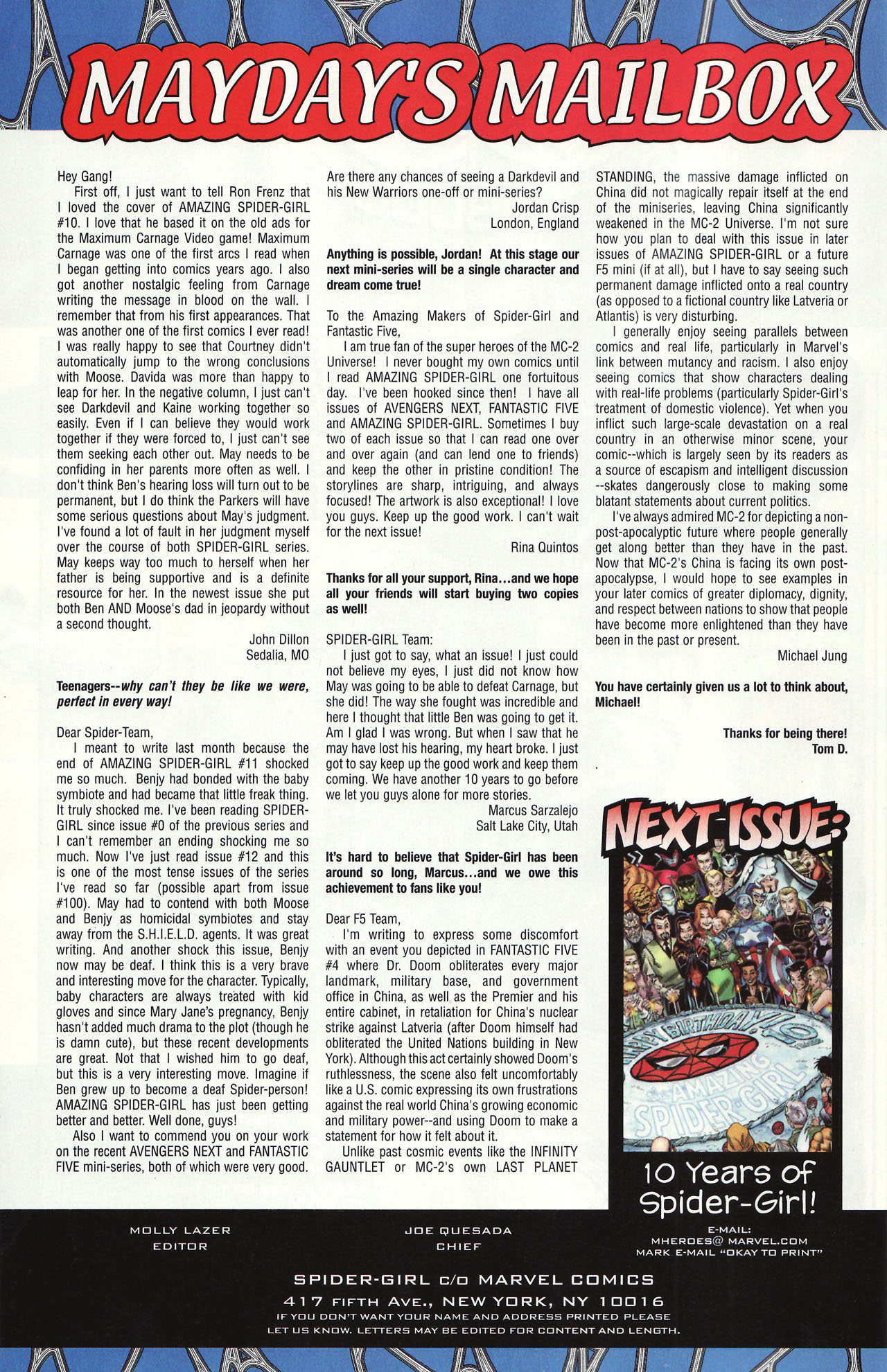 Read online Amazing Spider-Girl comic -  Issue #14 - 24