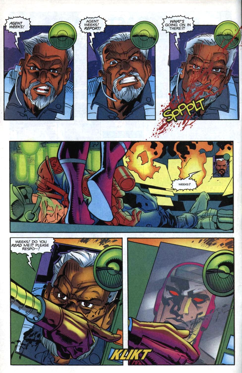 Read online Cable/Machine Man '98 comic -  Issue # Full - 7