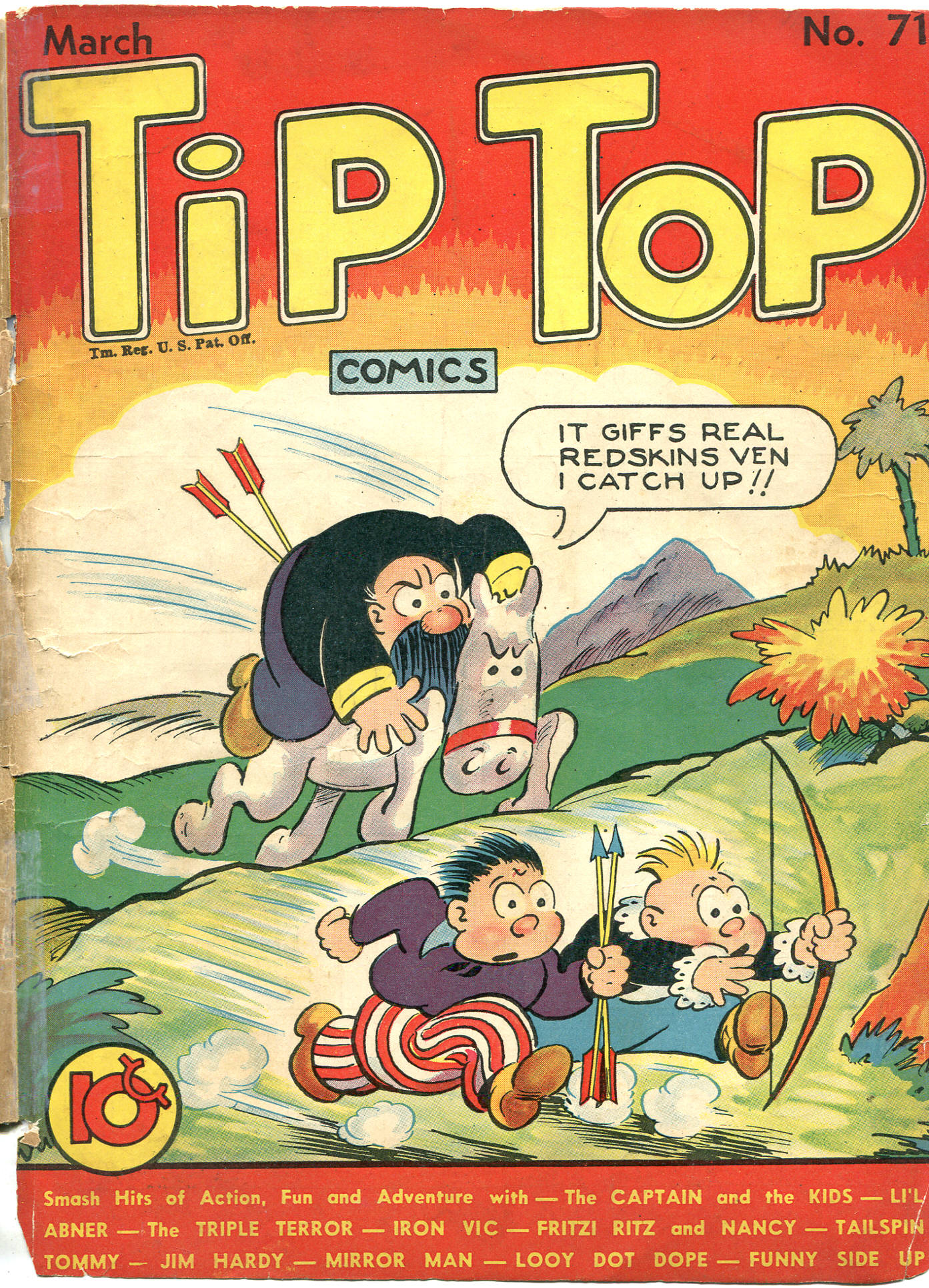Read online Tip Top Comics comic -  Issue #71 - 1