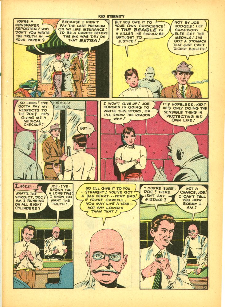 Read online Kid Eternity (1946) comic -  Issue #9 - 7