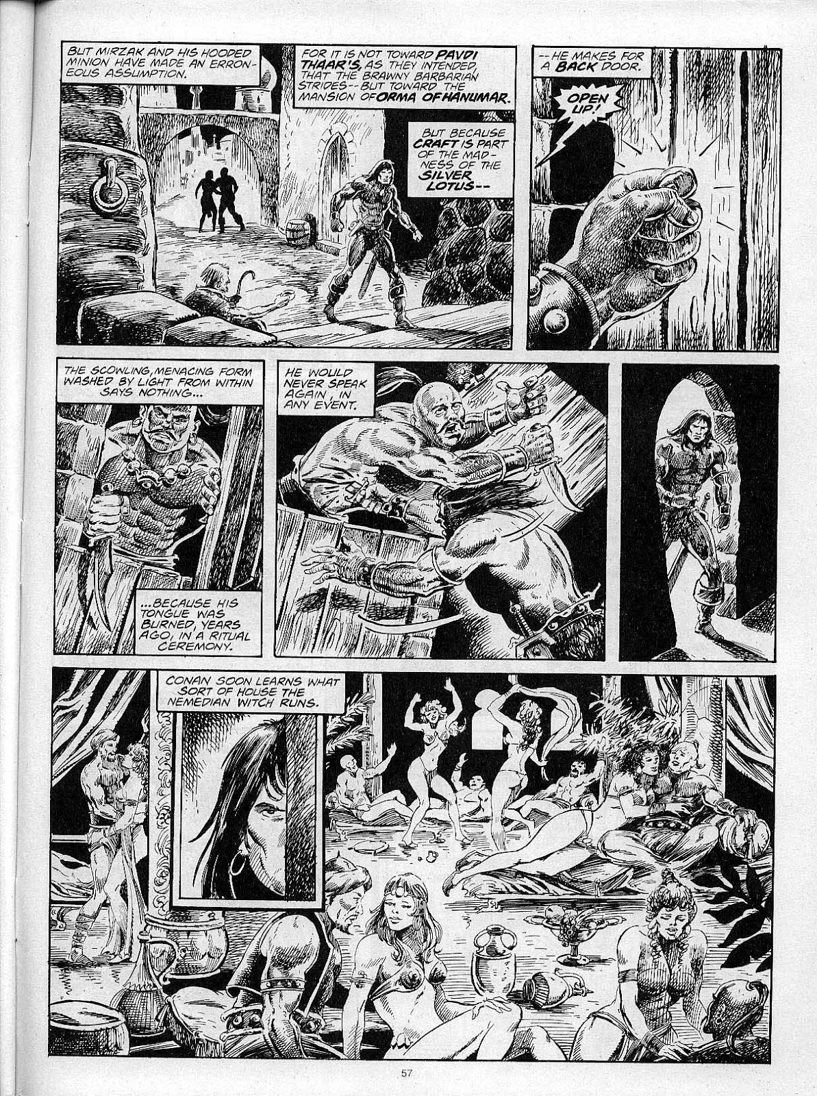The Savage Sword Of Conan issue 204 - Page 59
