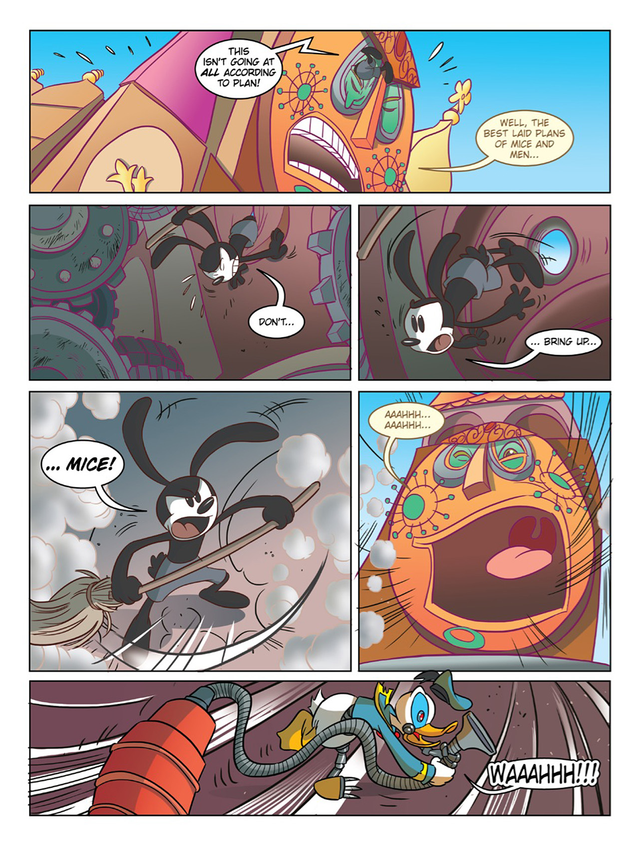 Read online Epic Mickey: Tales of the Wasteland comic -  Issue # Issue Clocktower Cleaners - 9