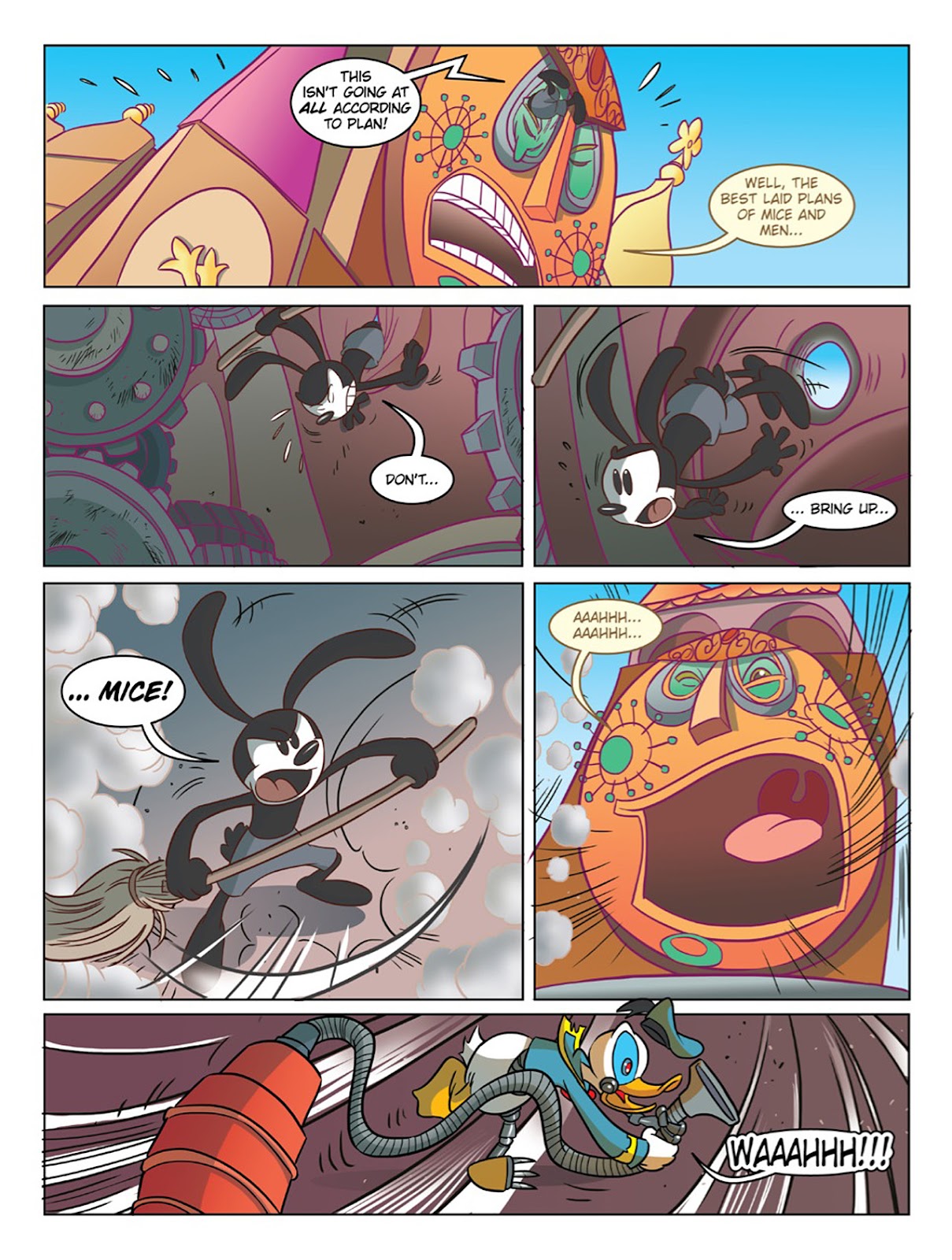 Epic Mickey: Tales of the Wasteland issue Cocktower Cleaners - Page 9