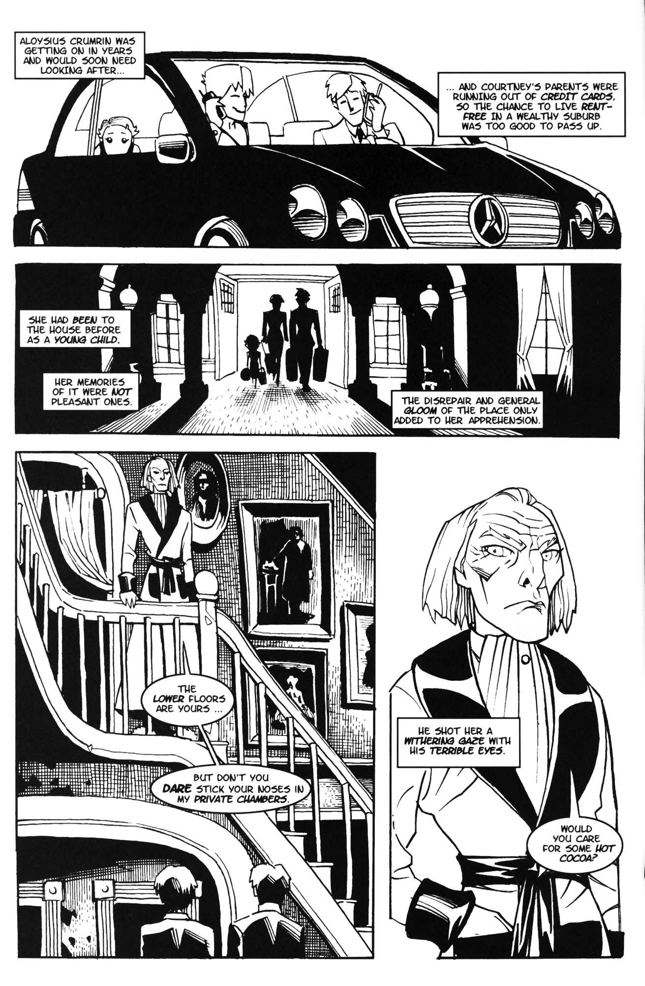 Read online Courtney Crumrin And The Night Things comic -  Issue #1 - 5