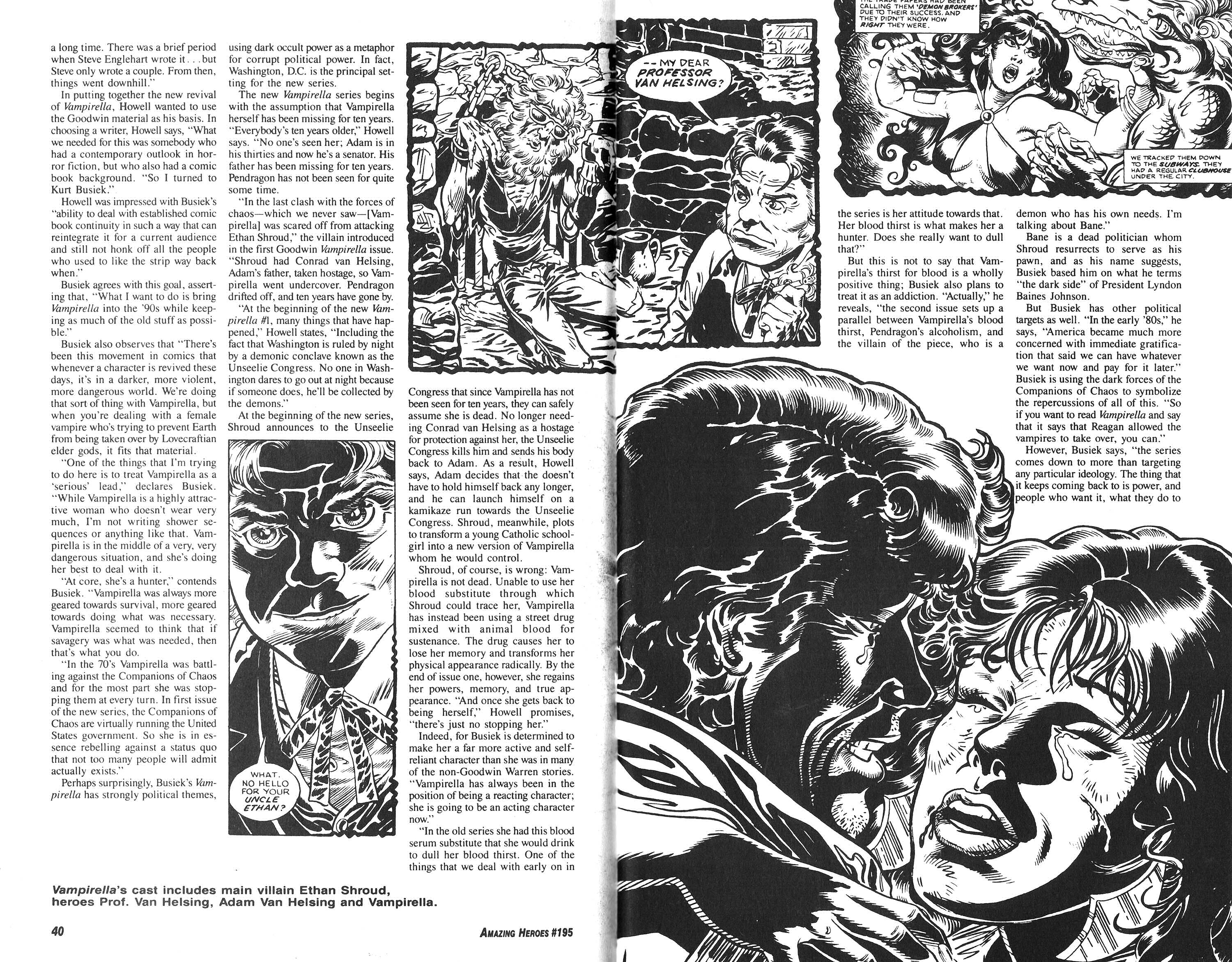 Read online Amazing Heroes comic -  Issue #195 - 21