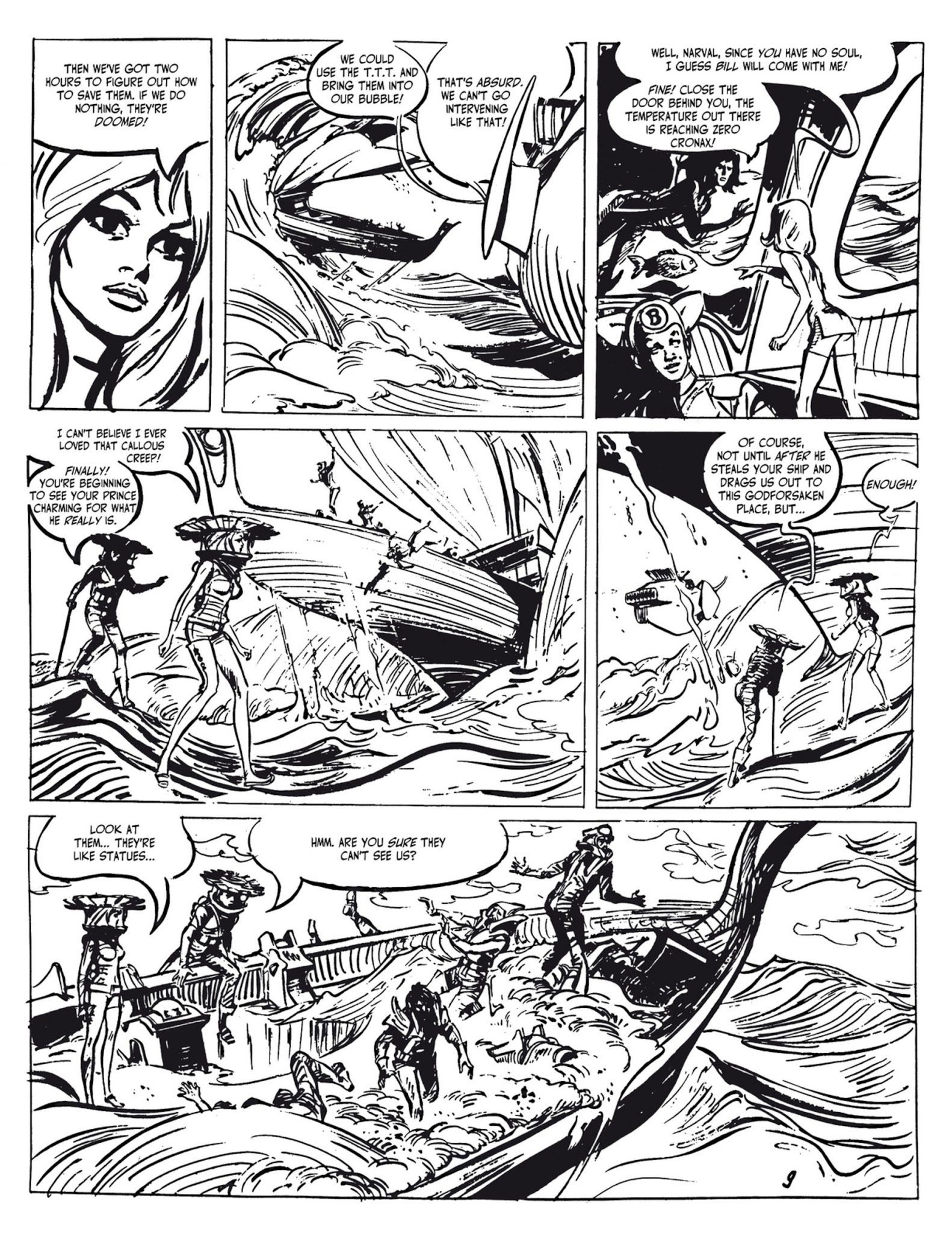 Read online Barbarella and The Wrath of the Minute-Eater comic -  Issue # TPB - 14