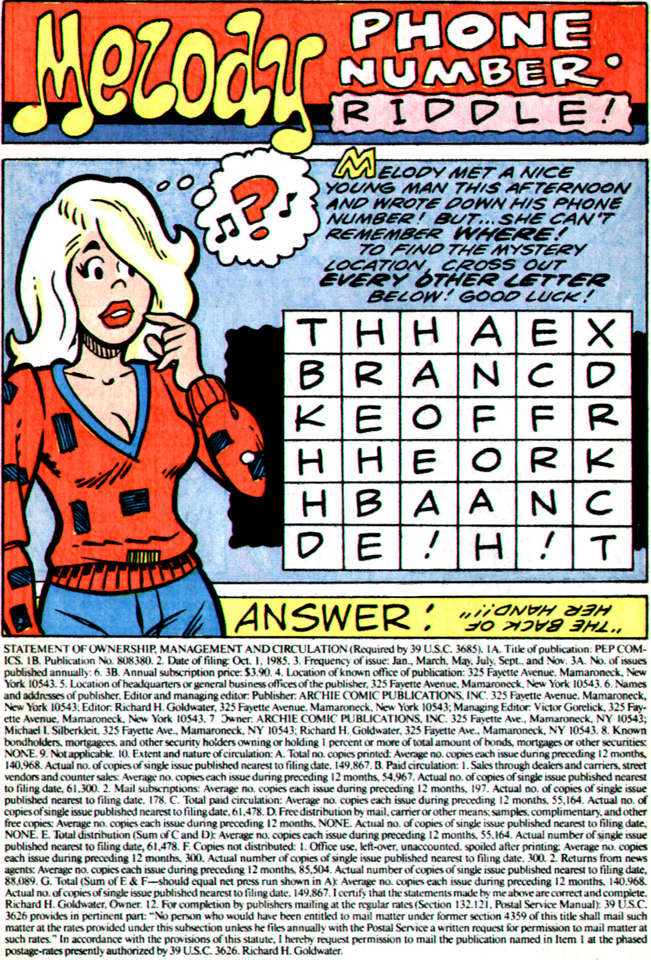 Read online Pep Comics comic -  Issue #406 - 11