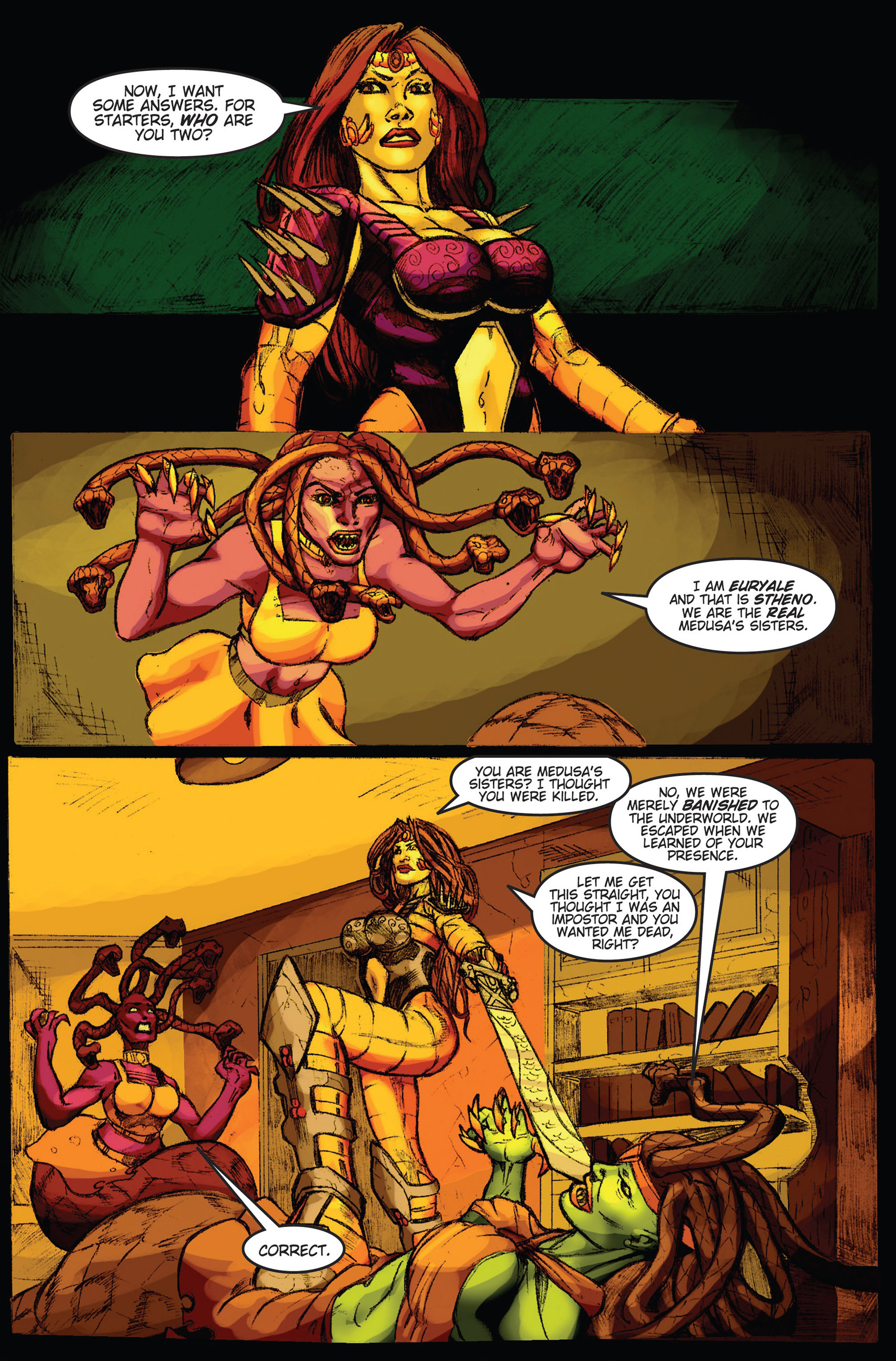Read online Odyssey Presents: Medusa comic -  Issue # Full - 16