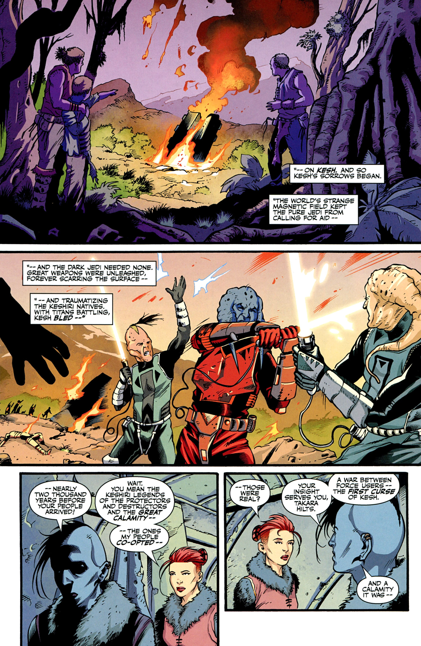 Read online Star Wars: Lost Tribe of the Sith - Spiral comic -  Issue #2 - 14