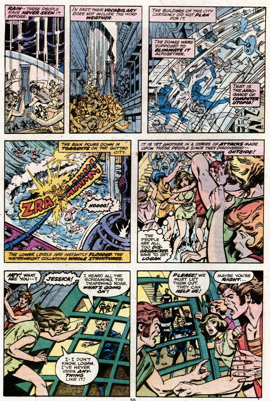 Read online Logan's Run comic -  Issue #6 - 7