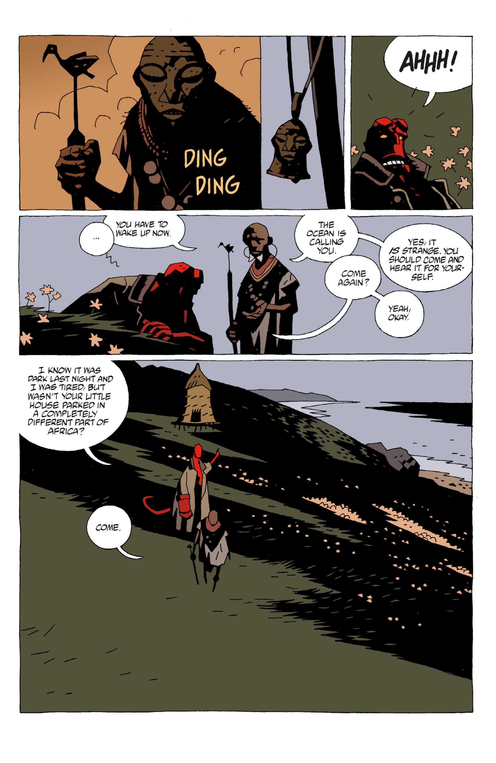 Read online Hellboy comic -  Issue #6 - 17