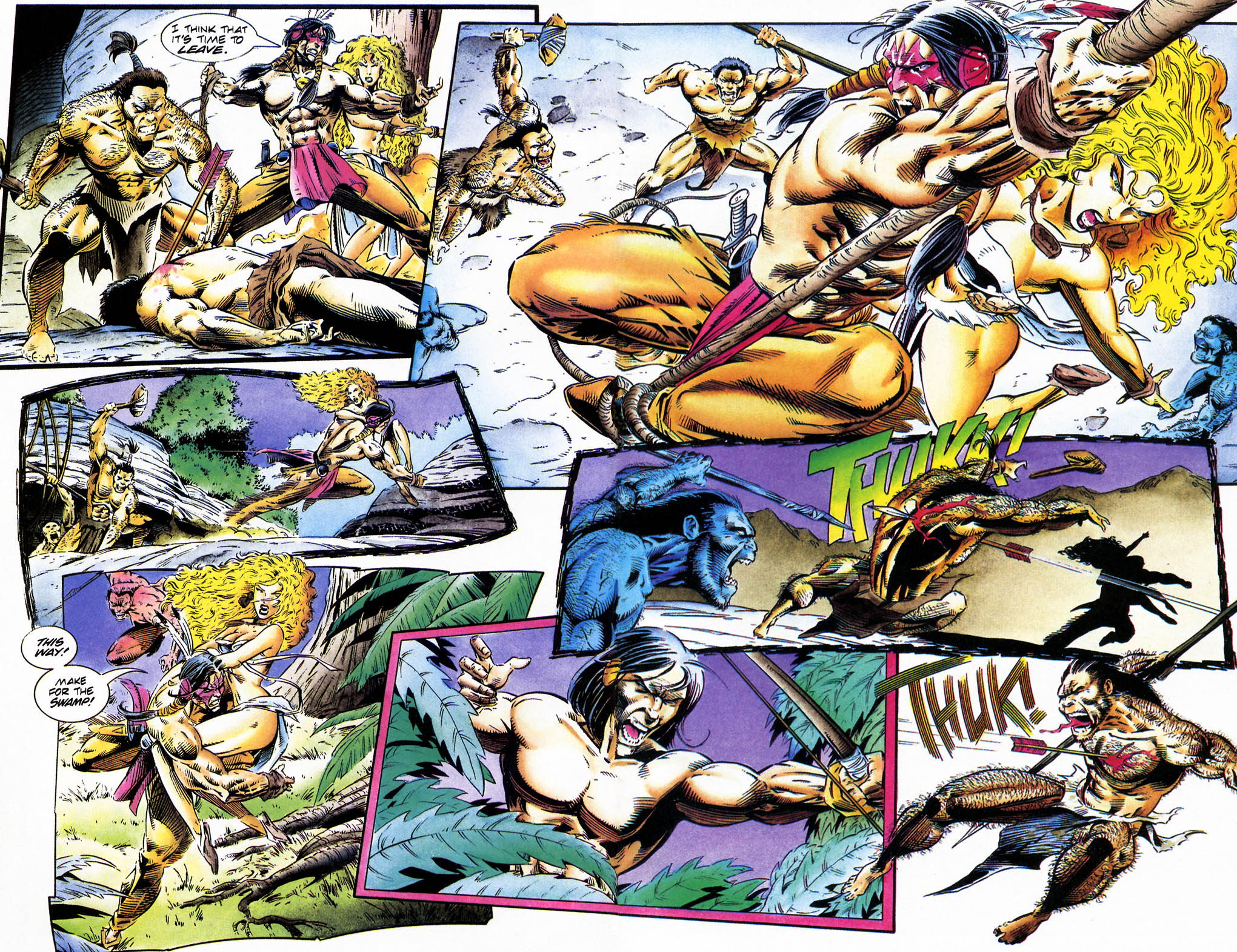Read online Turok, Dinosaur Hunter (1993) comic -  Issue #35 - 6