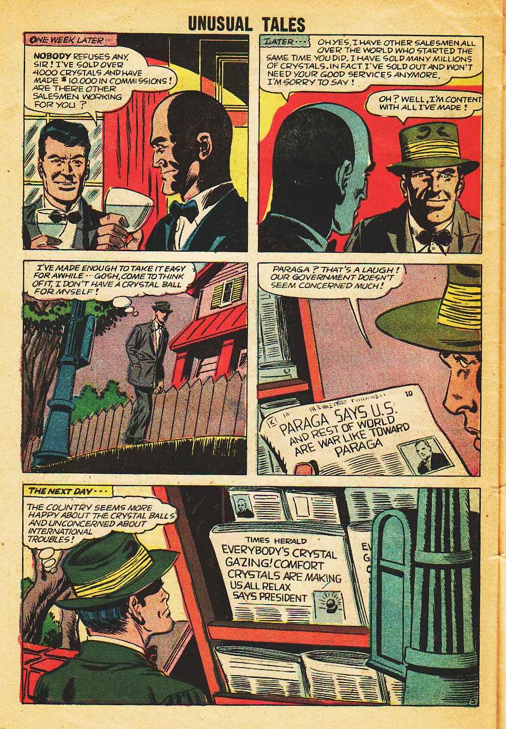 Read online Unusual Tales comic -  Issue #13 - 30