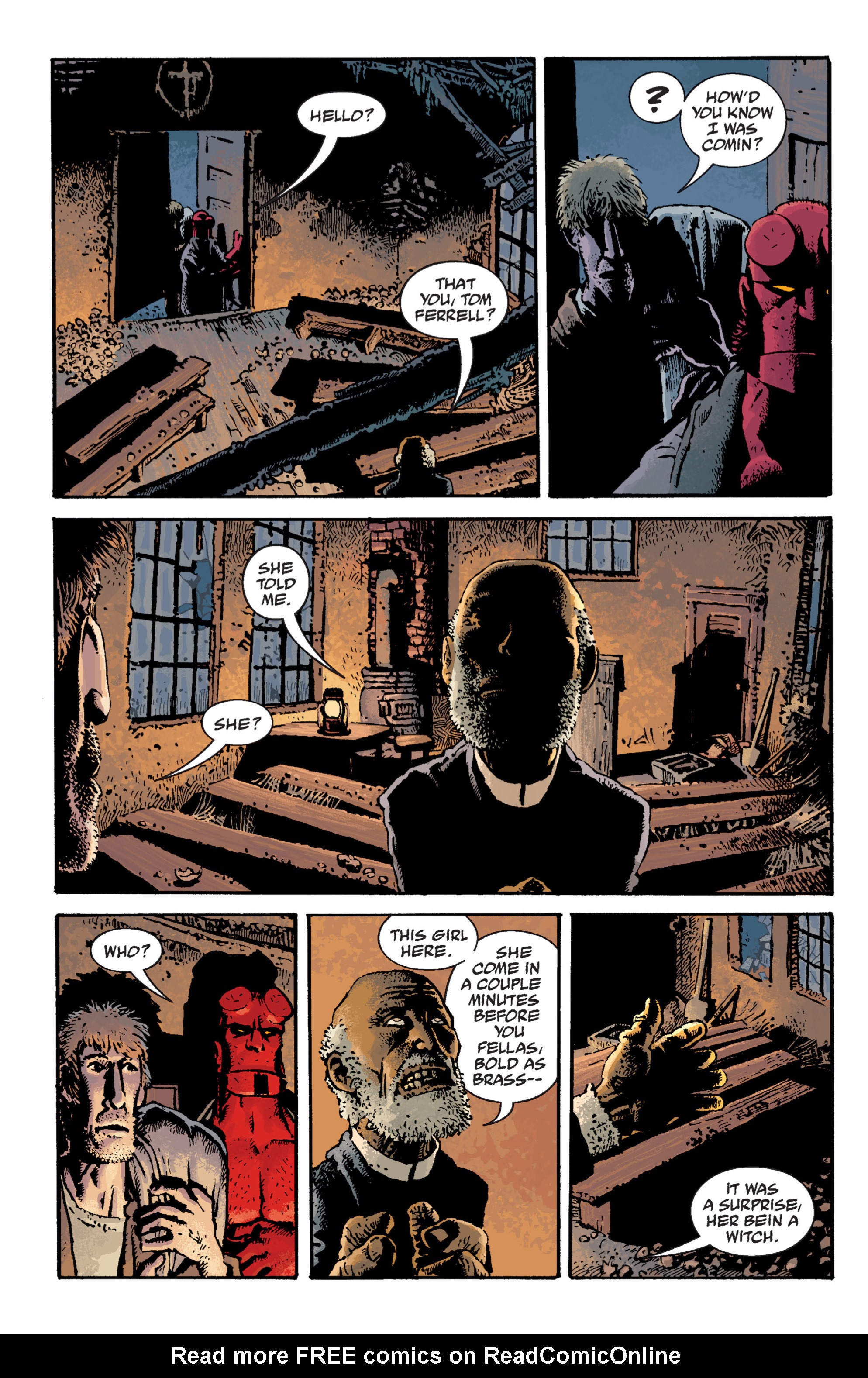 Read online Hellboy comic -  Issue #10 - 50