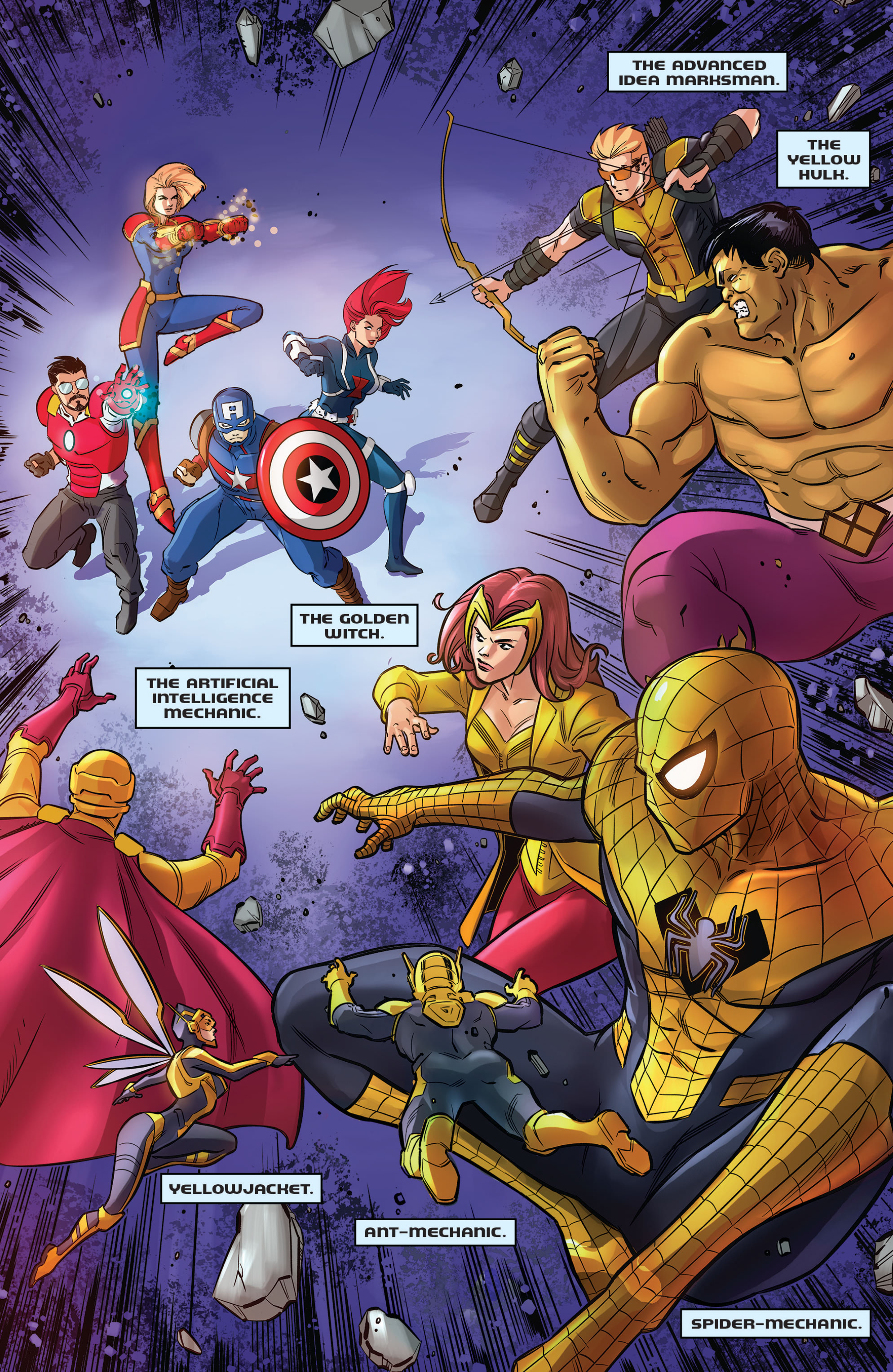 Read online Marvel Action: Avengers comic -  Issue #10 - 19